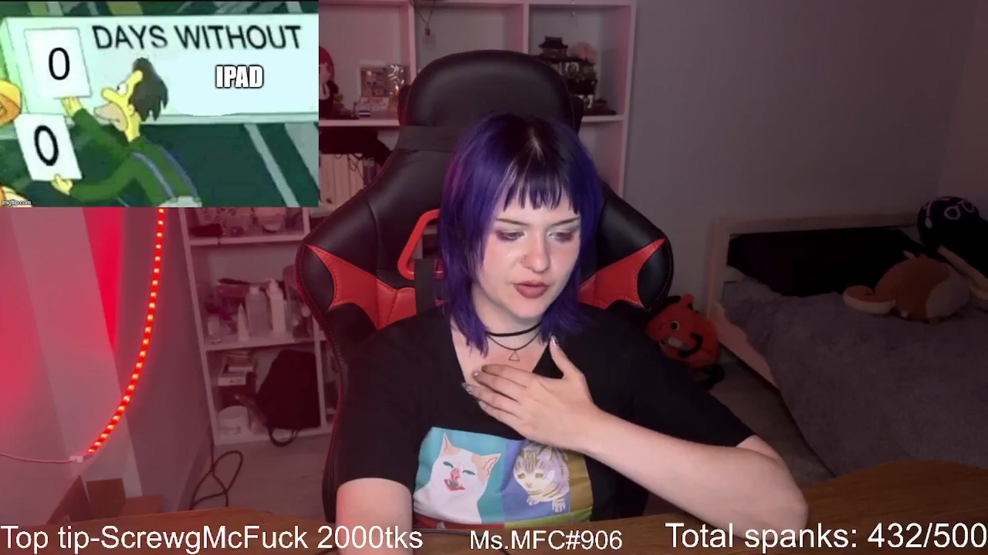 Gallery image thumbnail from AuthorityPass's myfreecams stream on, 08/12/2024, 02:31 image 18 of 20