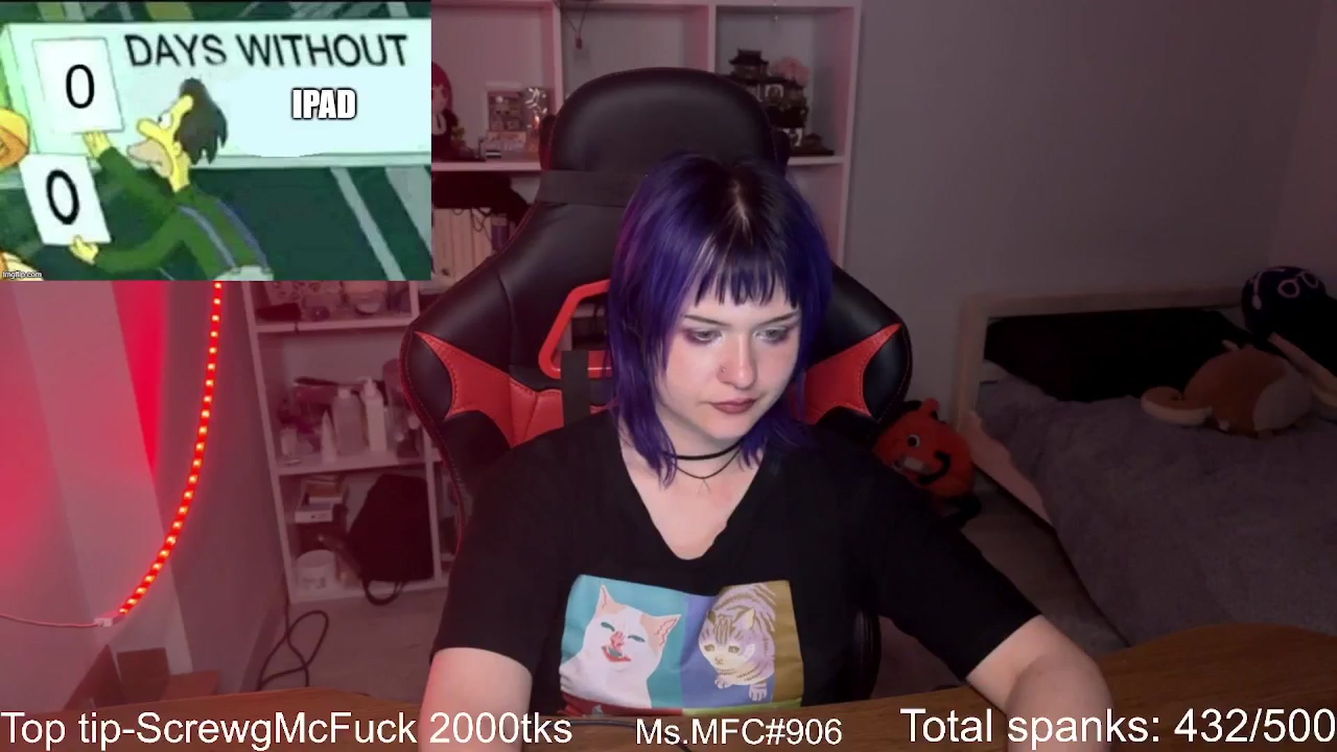 Gallery image thumbnail from AuthorityPass's myfreecams stream on, 08/12/2024, 02:31 image 17 of 20