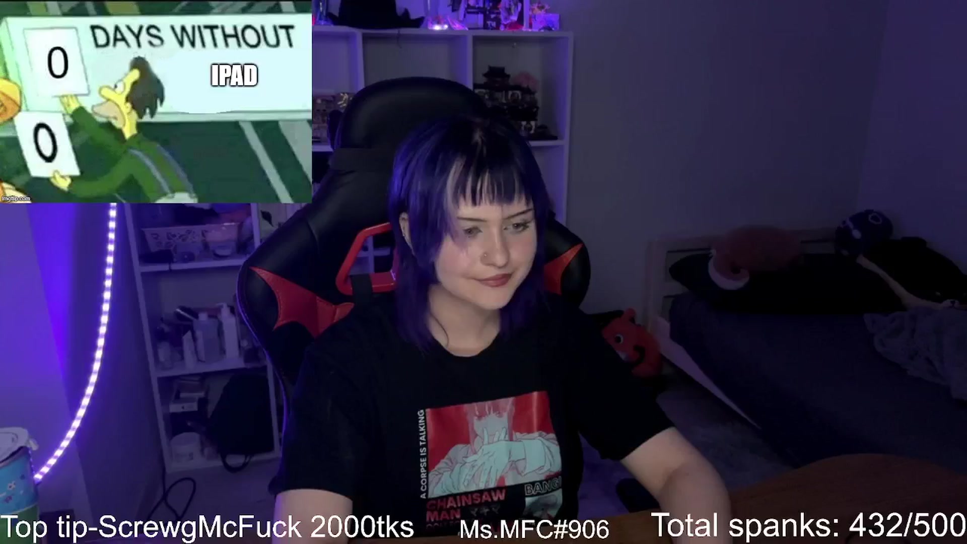 Gallery image thumbnail from AuthorityPass's myfreecams stream on, 08/12/2024, 23:32 image 6 of 20