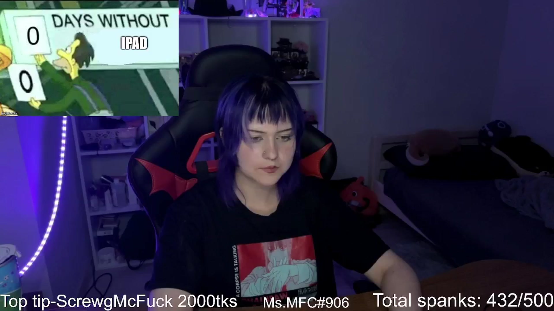 Gallery image thumbnail from AuthorityPass's myfreecams stream on, 08/12/2024, 23:32 image 3 of 20