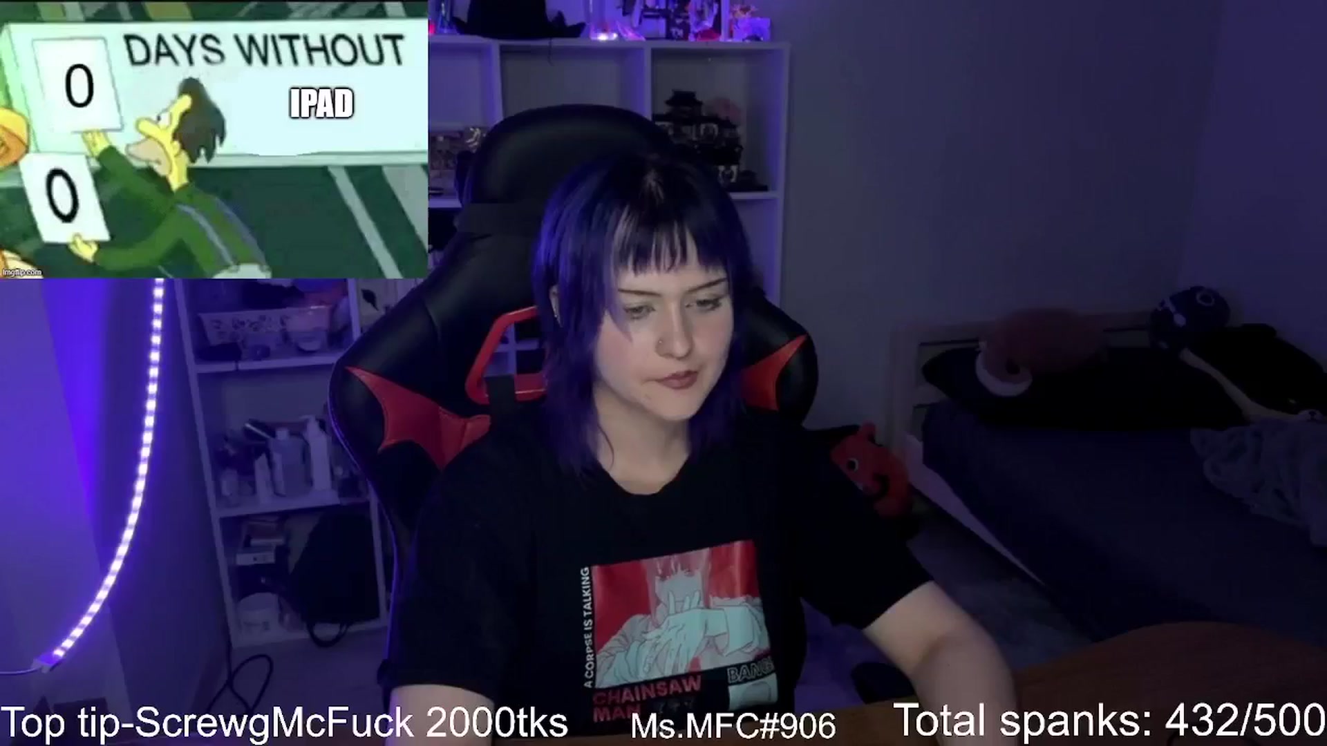 Gallery image thumbnail from AuthorityPass's myfreecams stream on, 08/12/2024, 23:32 image 20 of 20