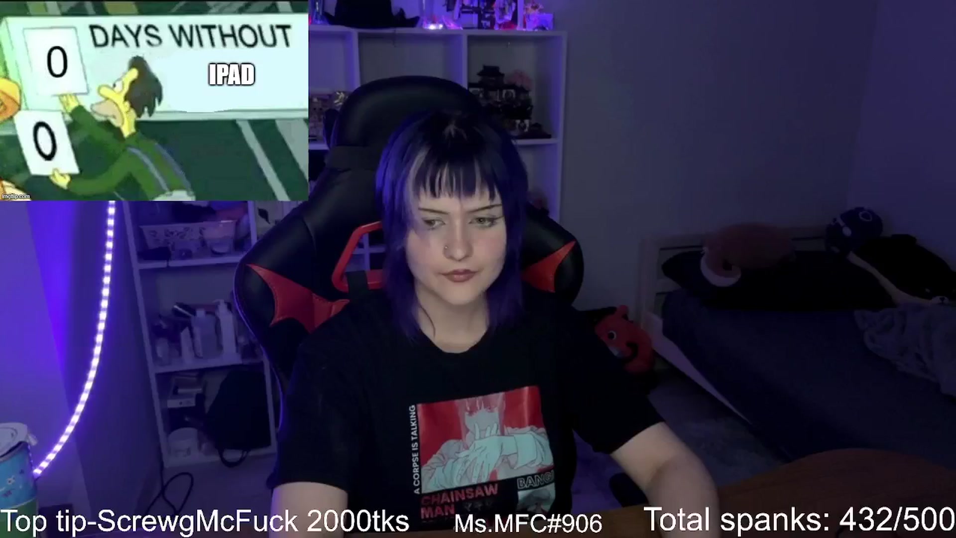 Gallery image thumbnail from AuthorityPass's myfreecams stream on, 08/12/2024, 23:32 image 7 of 20