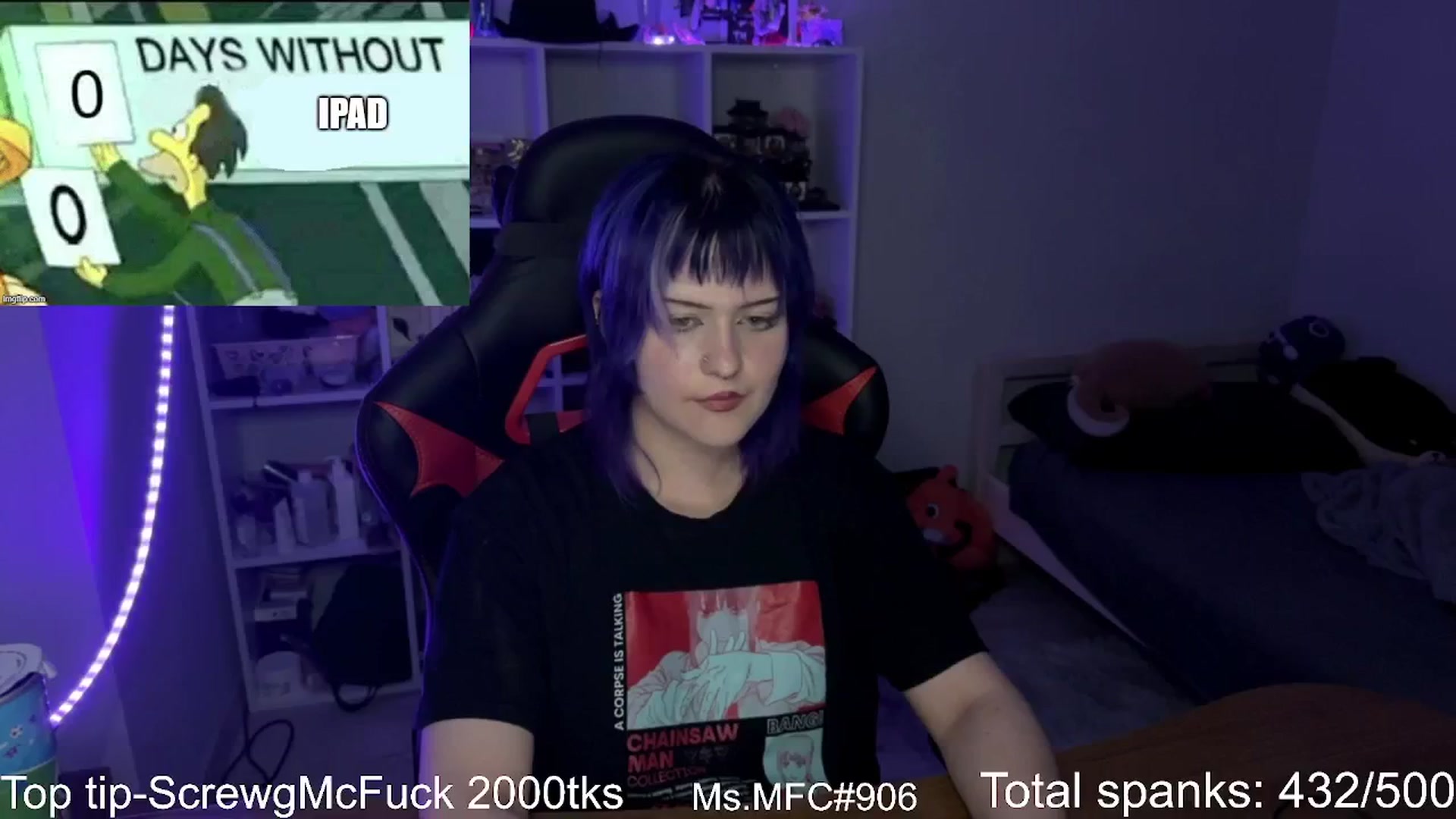 Gallery image thumbnail from AuthorityPass's myfreecams stream on, 08/12/2024, 23:32 image 4 of 20