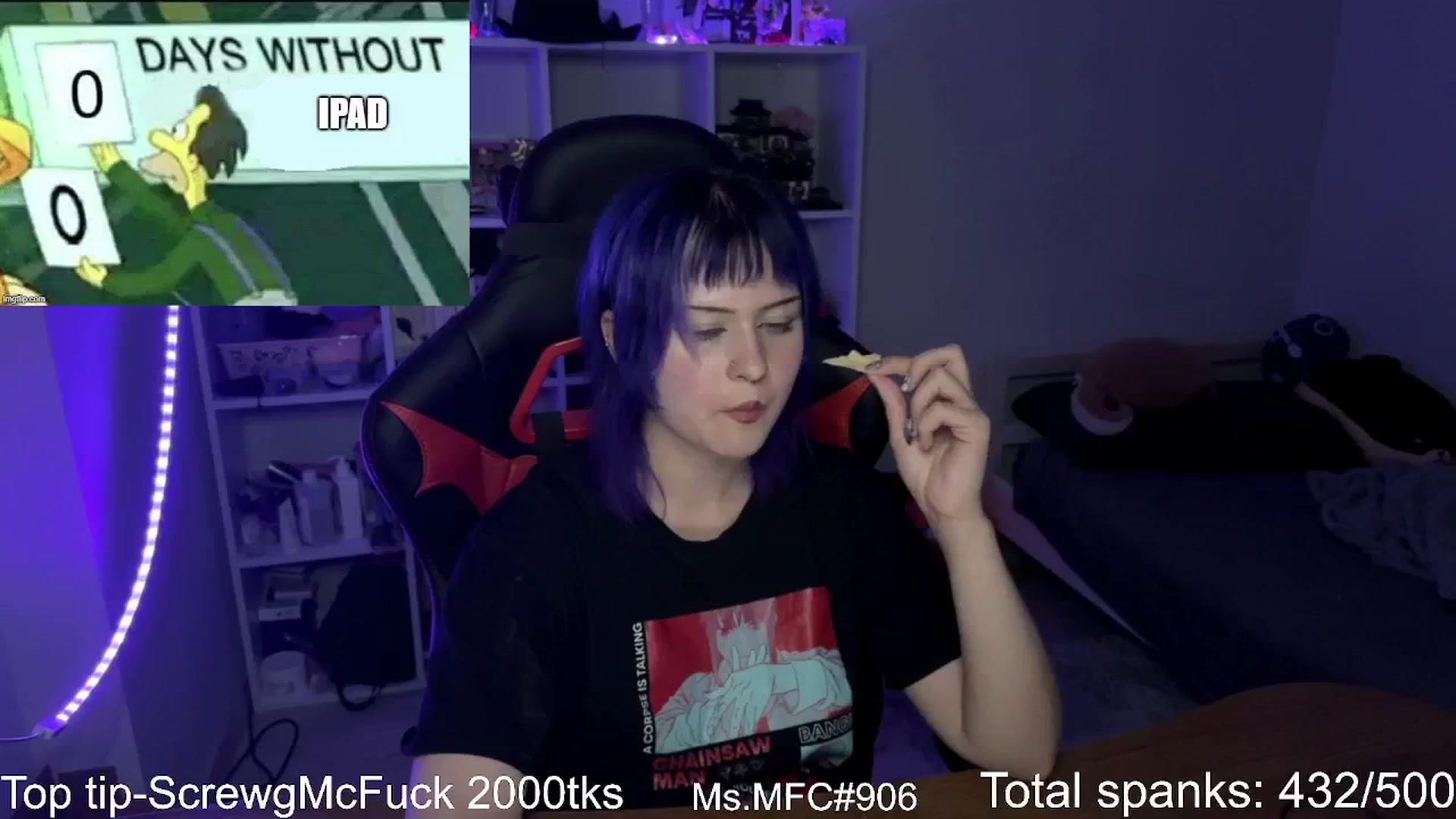 Gallery image thumbnail from AuthorityPass's myfreecams stream on, 08/12/2024, 23:32 image 16 of 20