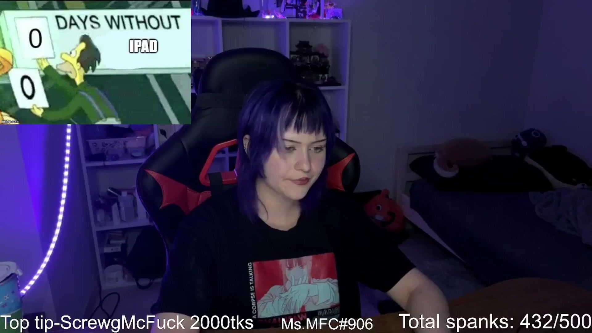 Gallery image thumbnail from AuthorityPass's myfreecams stream on, 08/12/2024, 23:32 image 2 of 20