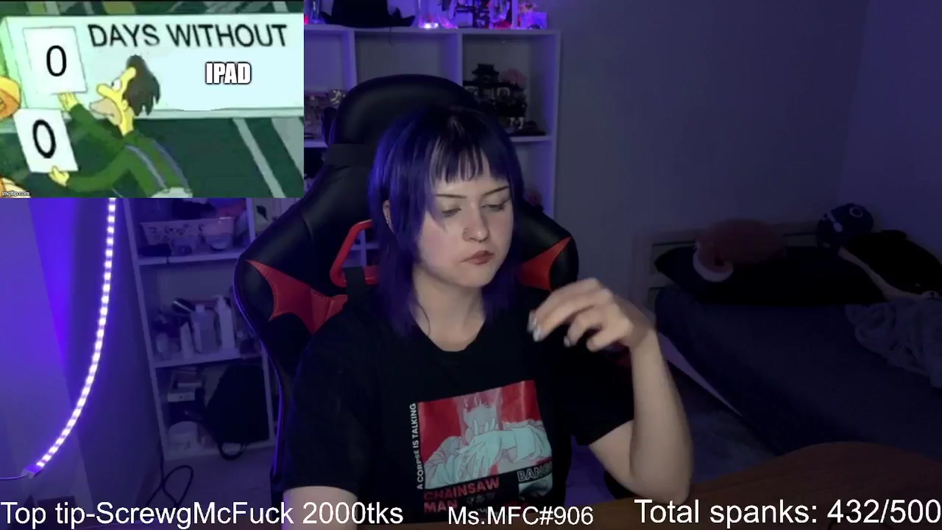 Gallery image thumbnail from AuthorityPass's myfreecams stream on, 08/12/2024, 23:32 image 18 of 20