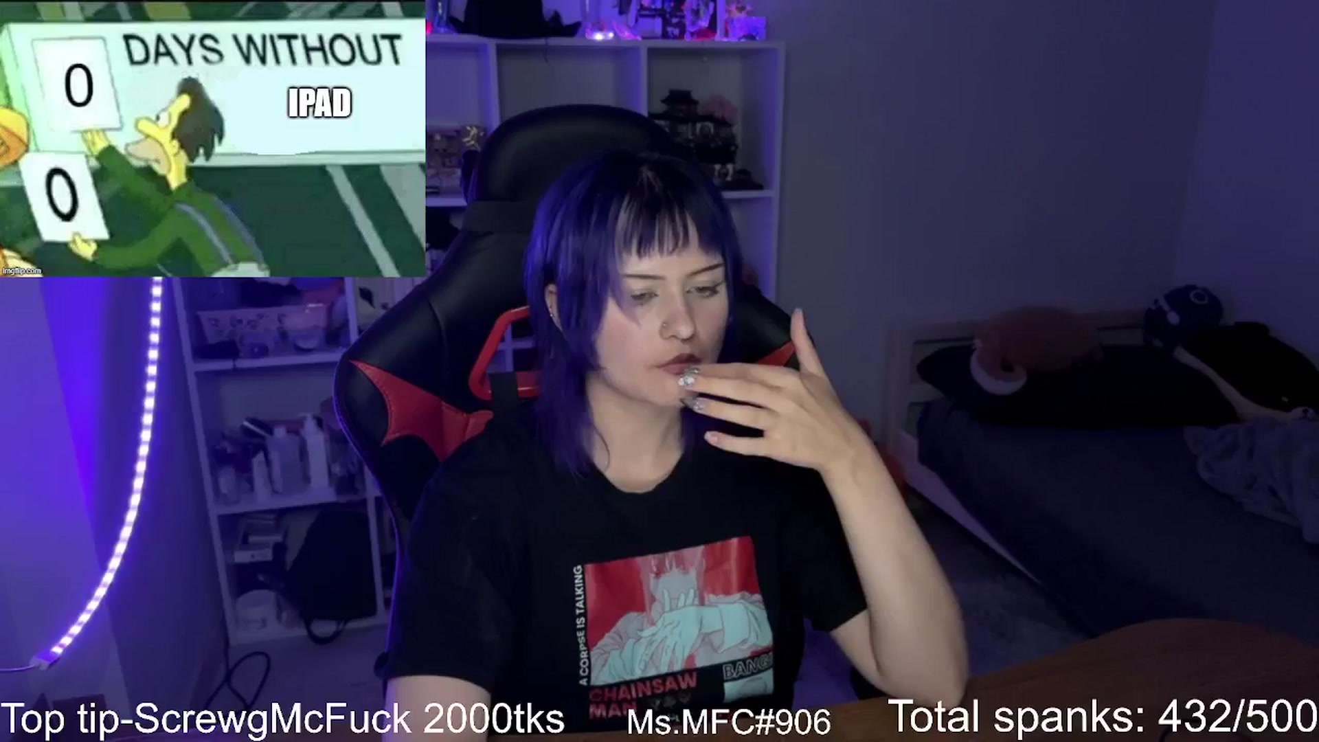Gallery image thumbnail from AuthorityPass's myfreecams stream on, 08/12/2024, 23:32 image 19 of 20