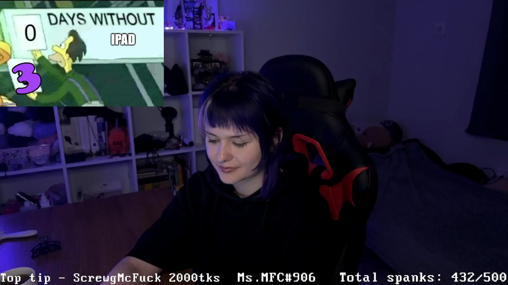 Gallery image thumbnail from AuthorityPass's myfreecams stream on, 08/14/2024, 23:03 image 12 of 20