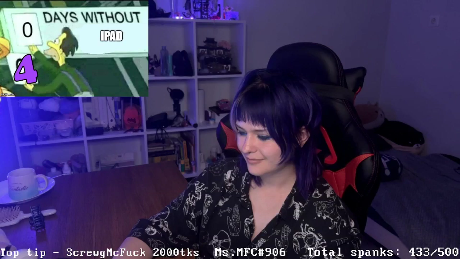 Gallery image thumbnail from AuthorityPass's myfreecams stream on, 08/16/2024, 24:23 image 16 of 20