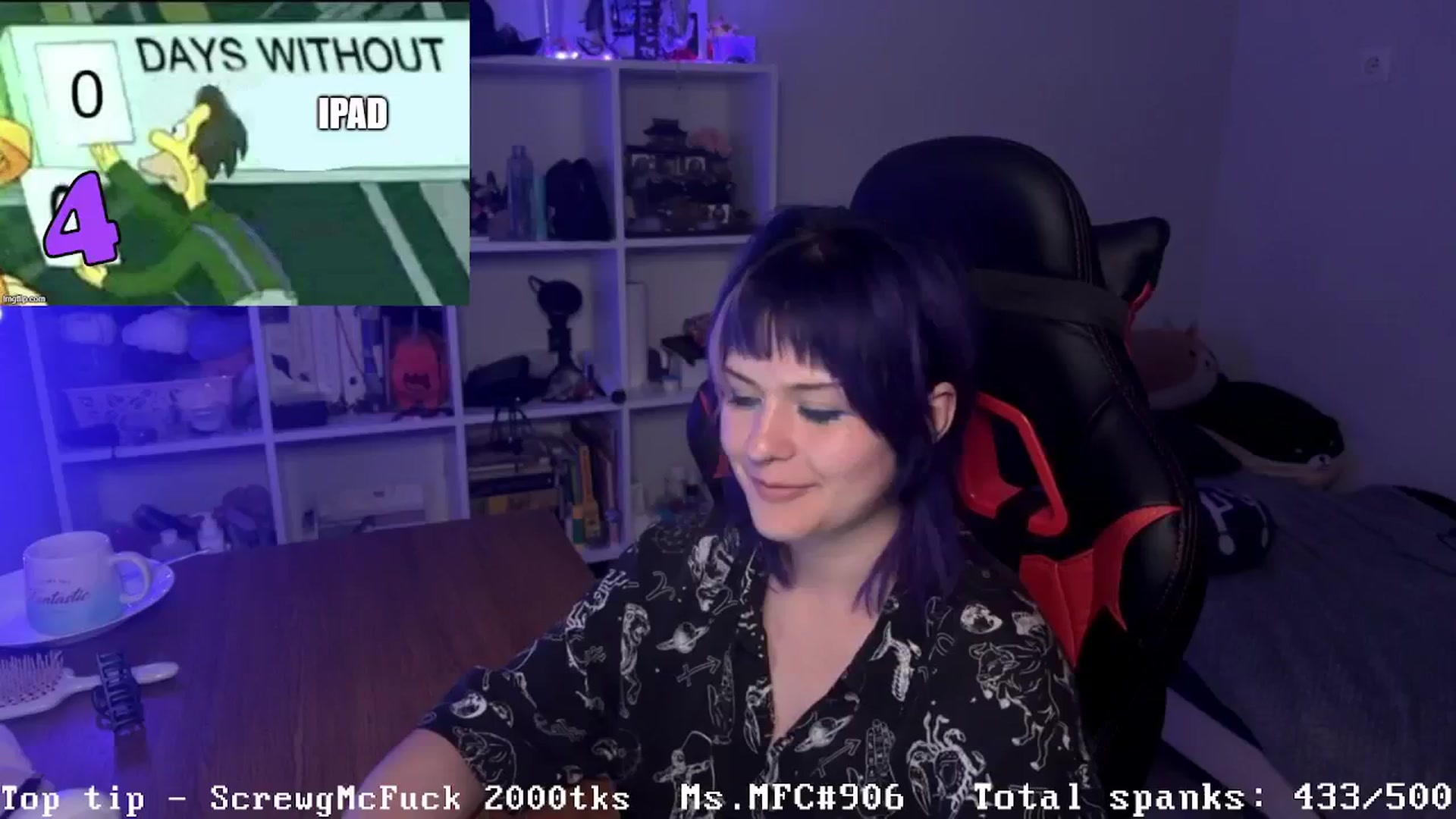 Gallery image thumbnail from AuthorityPass's myfreecams stream on, 08/16/2024, 24:23 image 20 of 20