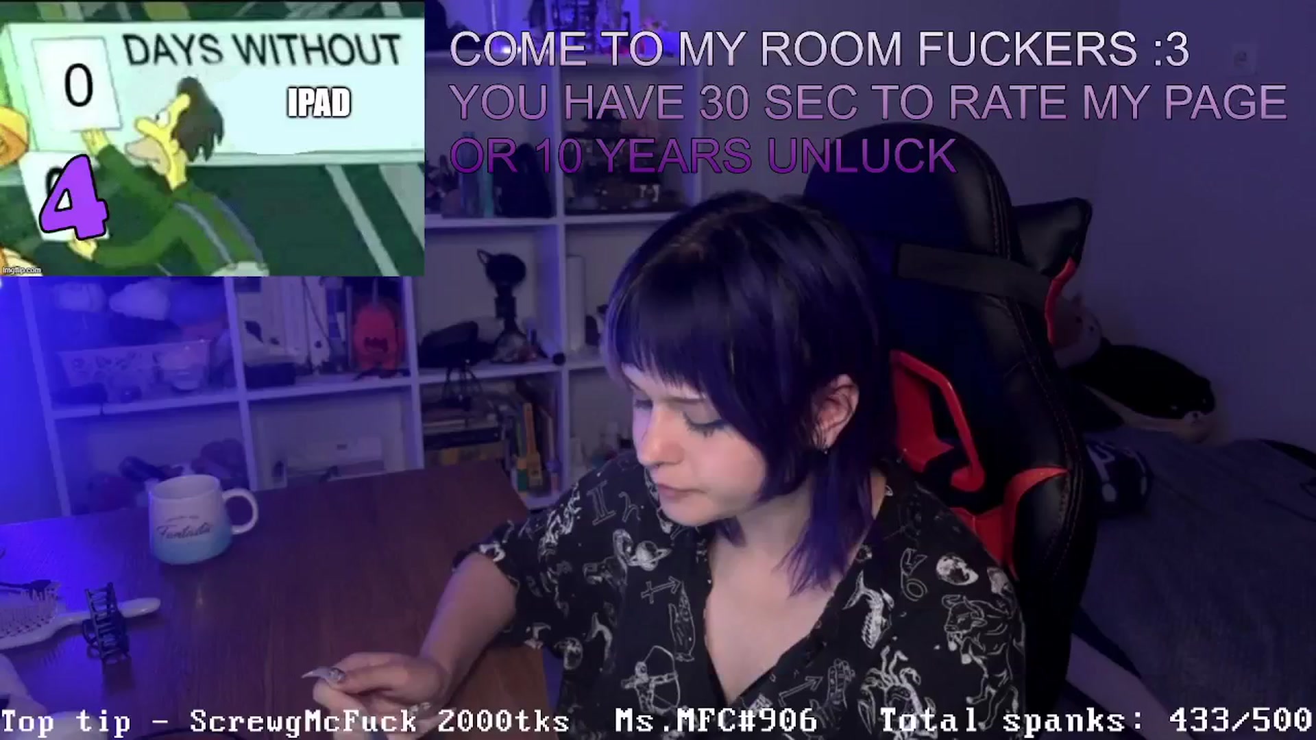 Gallery image thumbnail from AuthorityPass's myfreecams stream on, 08/16/2024, 24:23 image 13 of 20