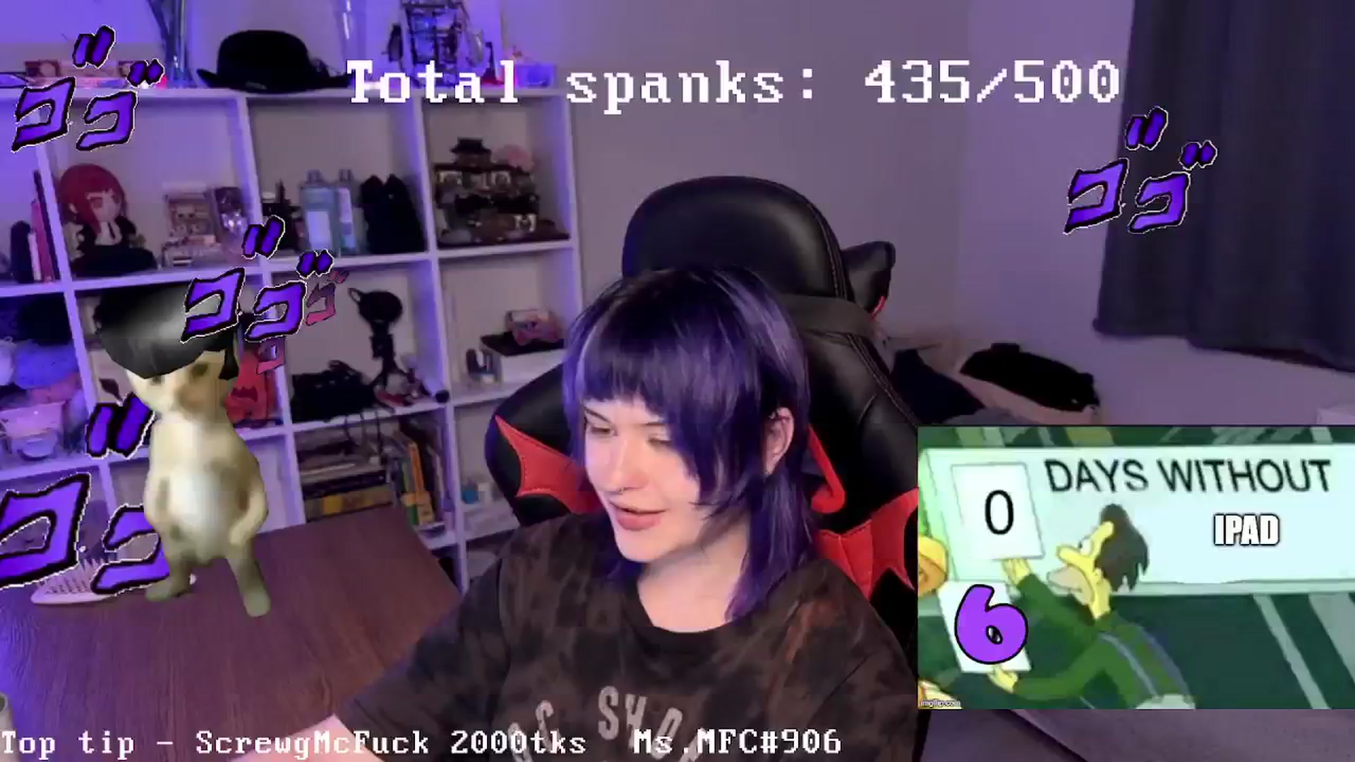 Gallery image thumbnail from AuthorityPass's myfreecams stream on, 08/20/2024, 01:16 image 18 of 20