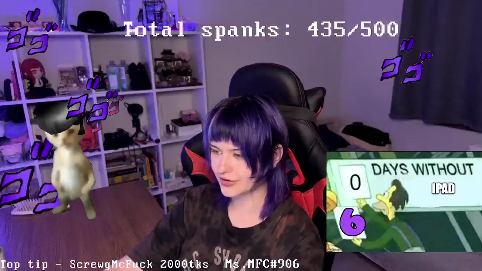 Gallery image thumbnail from AuthorityPass's myfreecams stream on, 08/20/2024, 01:16 image 19 of 20