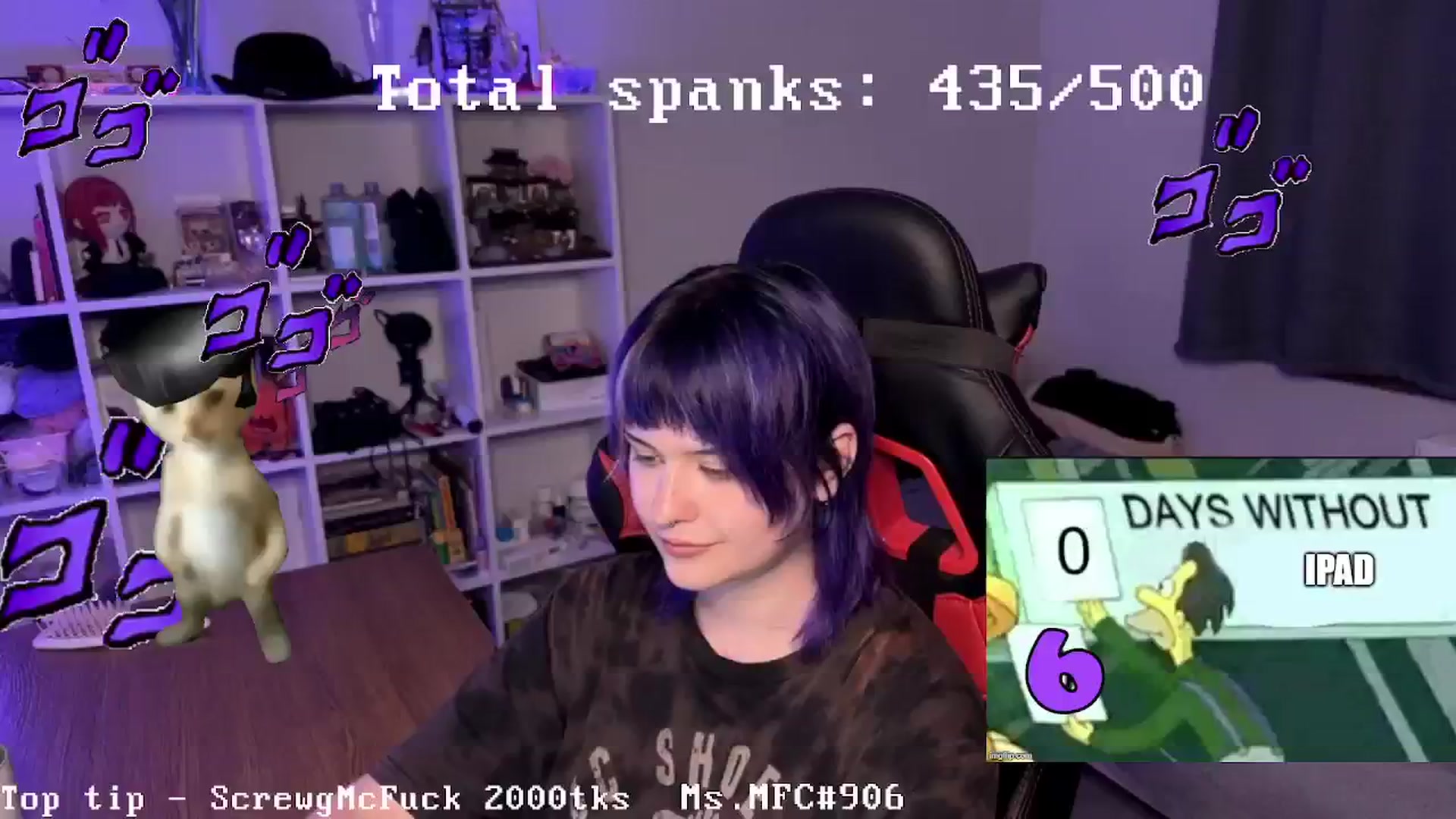 Gallery image thumbnail from AuthorityPass's myfreecams stream on, 08/20/2024, 01:16 image 16 of 20