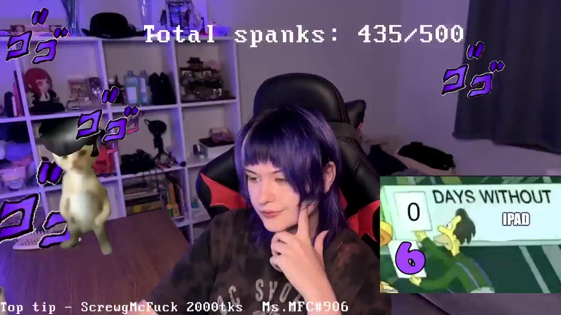 Gallery image thumbnail from AuthorityPass's myfreecams stream on, 08/20/2024, 01:16 image 17 of 20