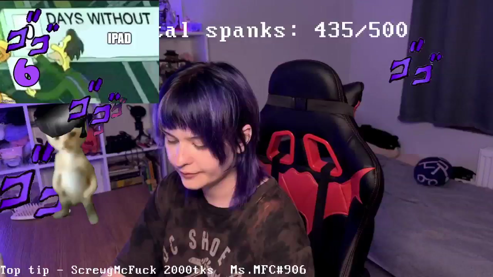 Gallery image thumbnail from AuthorityPass's myfreecams stream on, 08/20/2024, 01:16 image 11 of 20