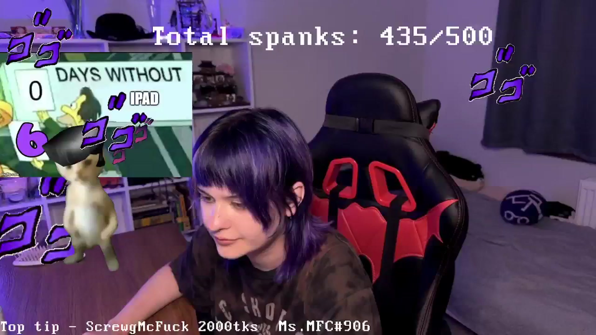 Gallery image thumbnail from AuthorityPass's myfreecams stream on, 08/20/2024, 01:16 image 13 of 20