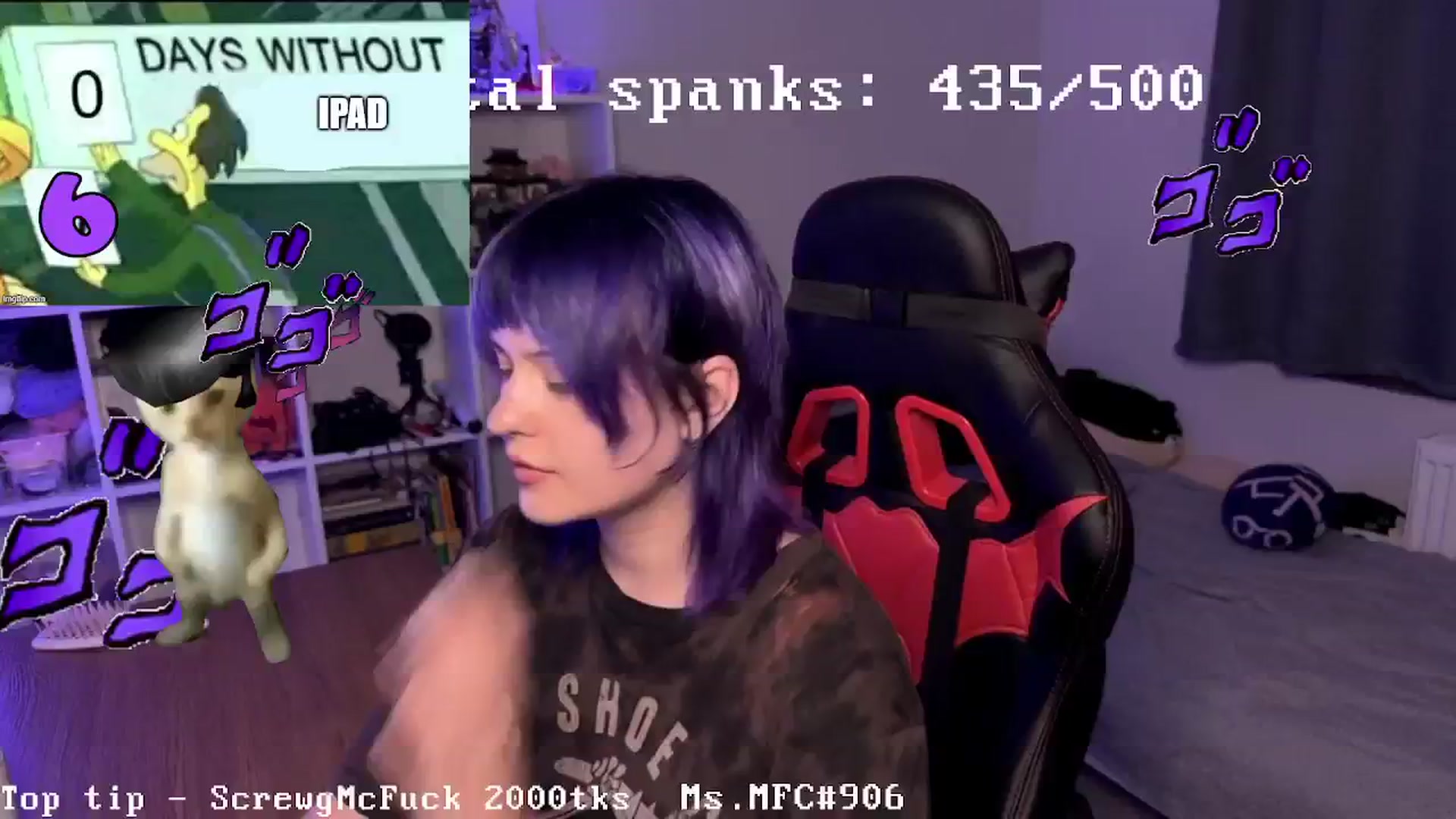 Gallery image thumbnail from AuthorityPass's myfreecams stream on, 08/20/2024, 01:16 image 12 of 20