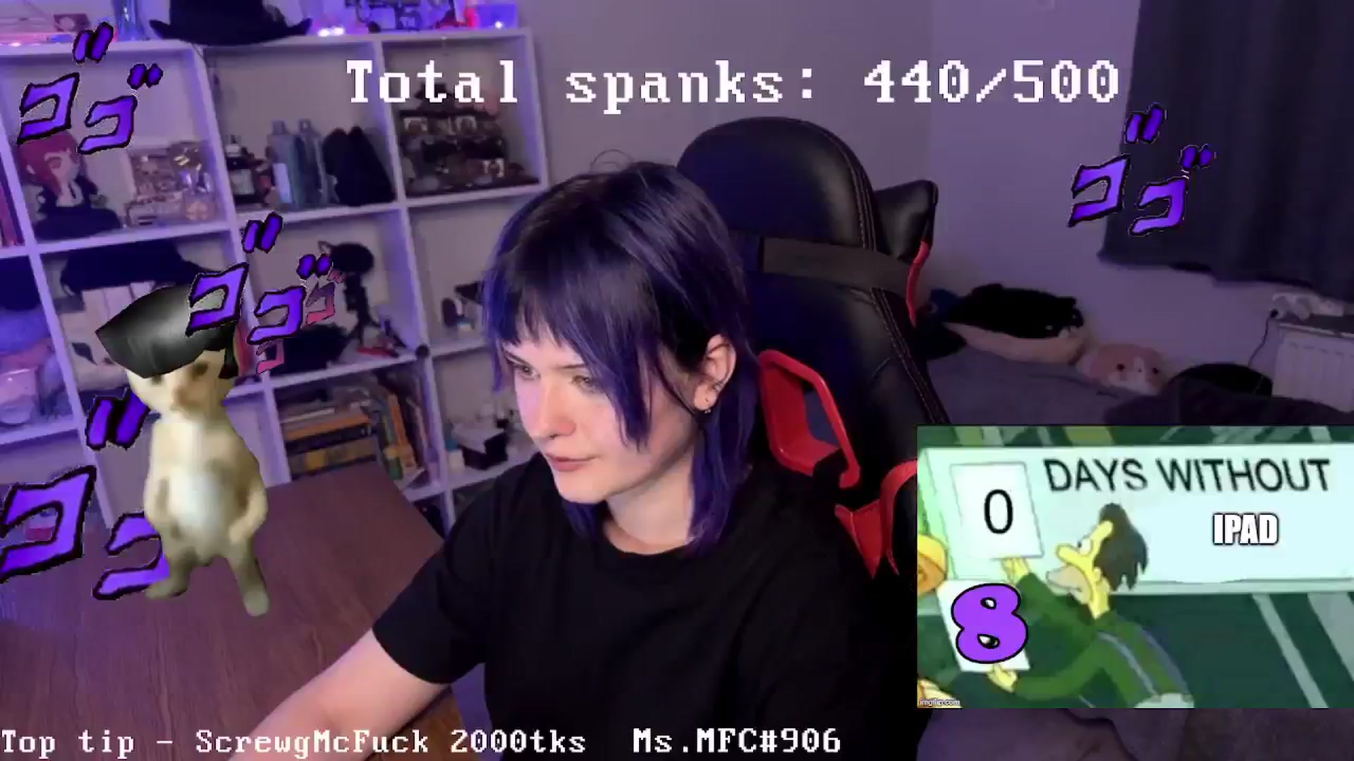 Gallery image thumbnail from AuthorityPass's myfreecams stream on, 08/23/2024, 23:59 image 2 of 20