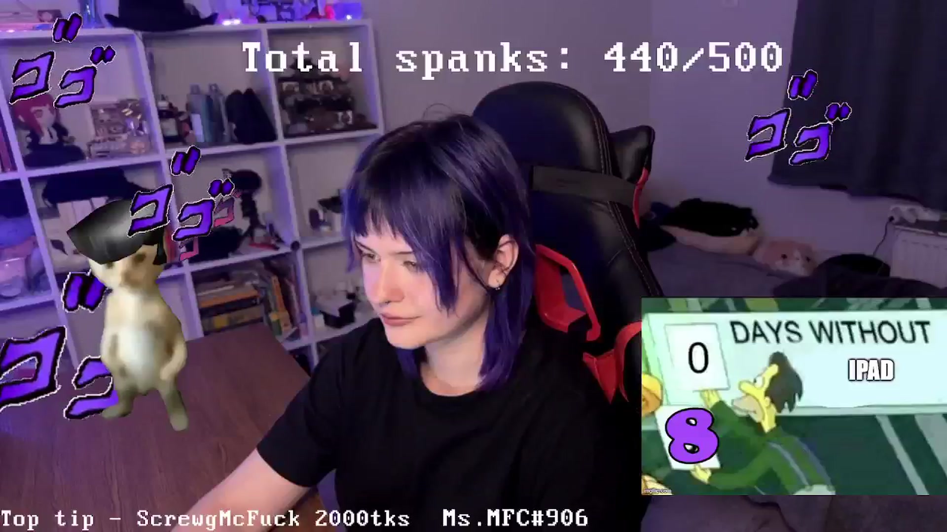 Gallery image thumbnail from AuthorityPass's myfreecams stream on, 08/23/2024, 23:59 image 7 of 20