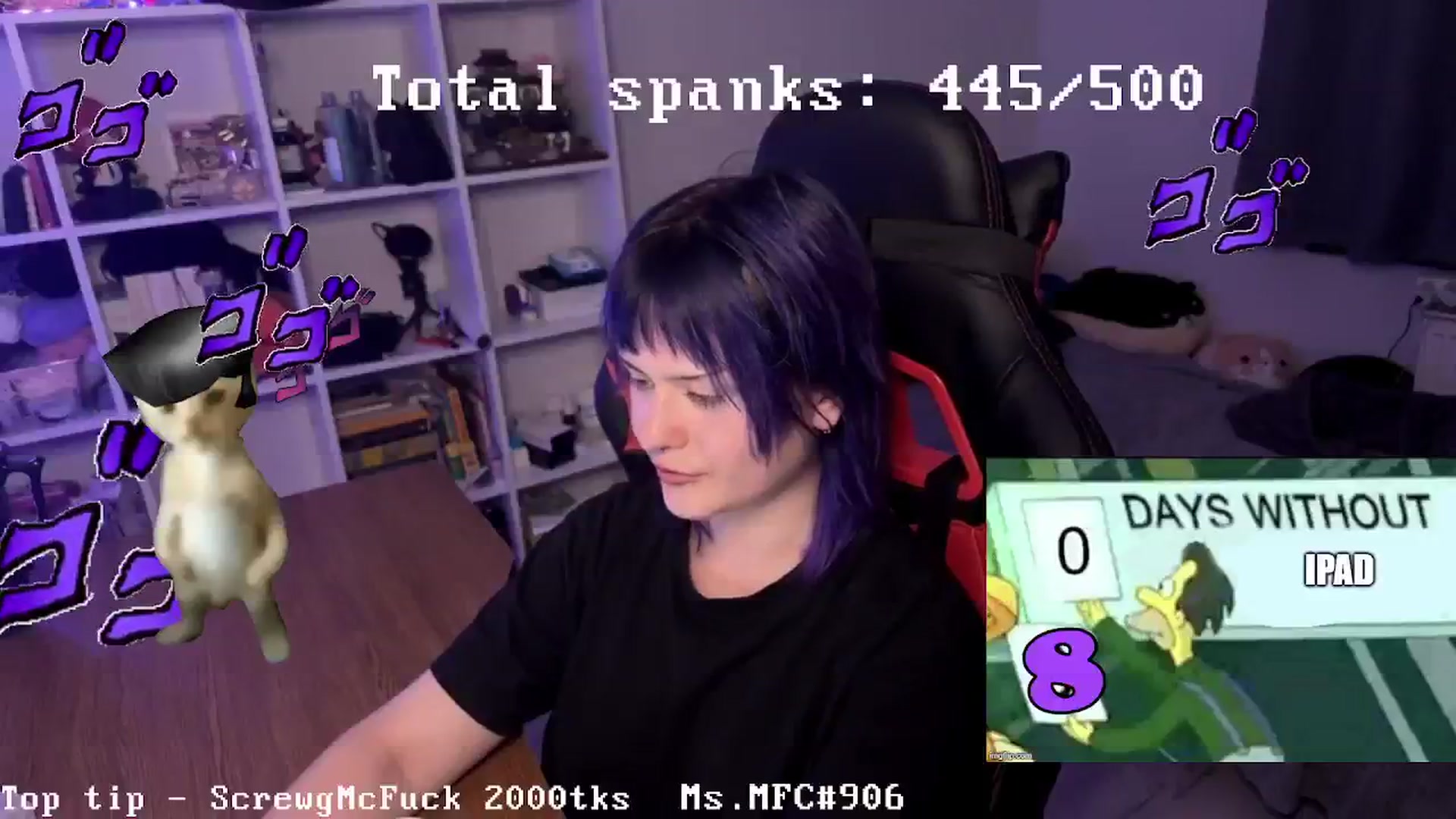 Gallery image thumbnail from AuthorityPass's myfreecams stream on, 08/24/2024, 01:47 image 4 of 20