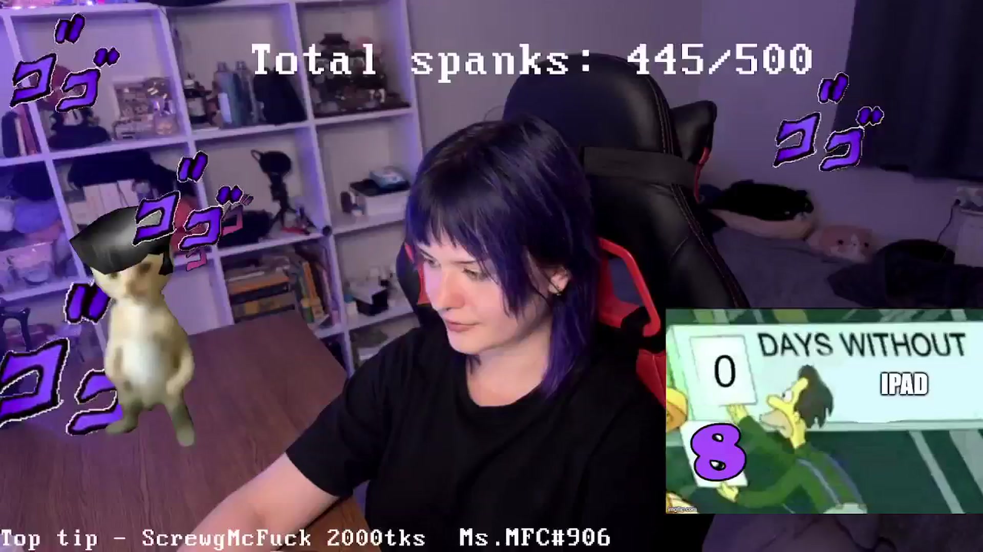 Gallery image thumbnail from AuthorityPass's myfreecams stream on, 08/24/2024, 01:47 image 3 of 20