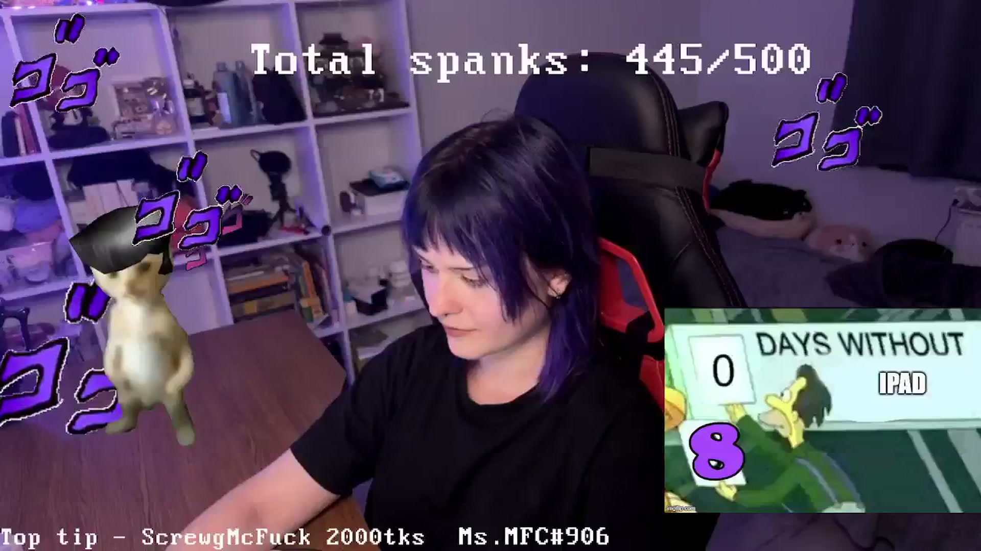 Gallery image thumbnail from AuthorityPass's myfreecams stream on, 08/24/2024, 01:47 image 2 of 20