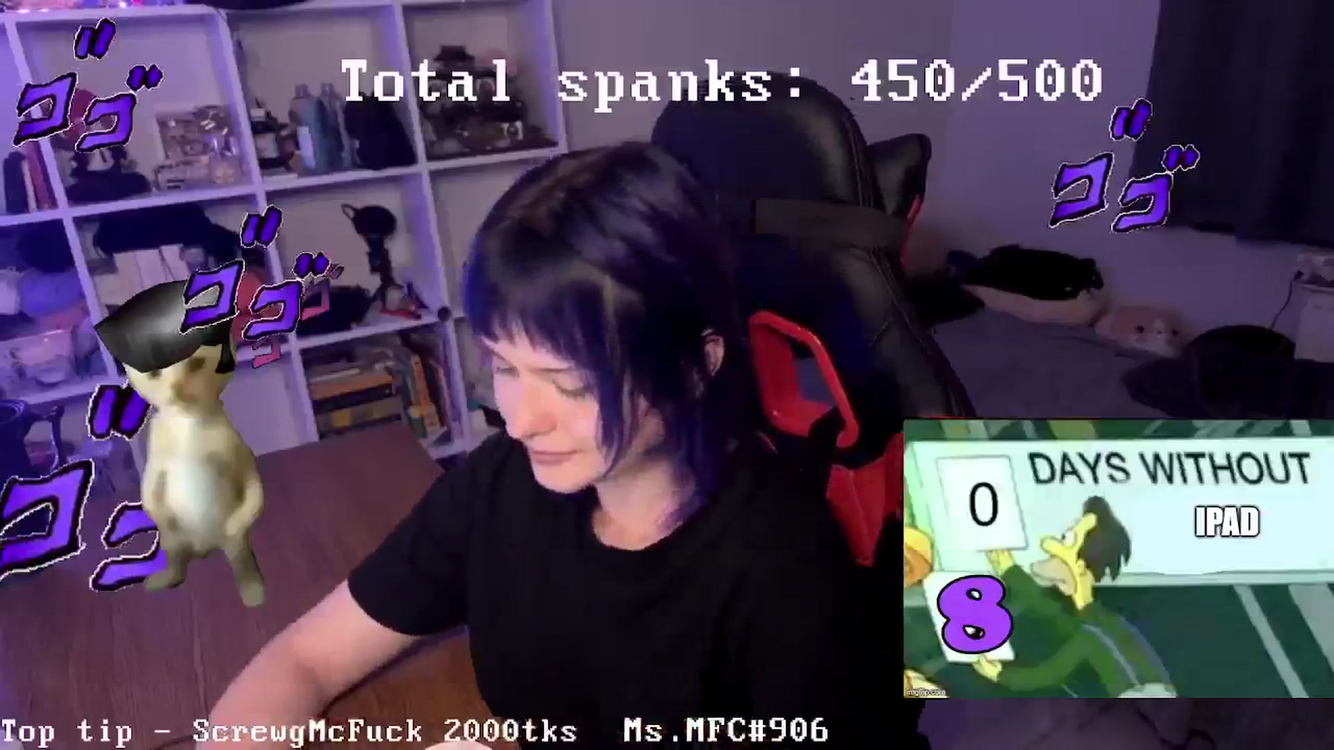 Gallery image thumbnail from AuthorityPass's myfreecams stream on, 08/24/2024, 01:47 image 9 of 20