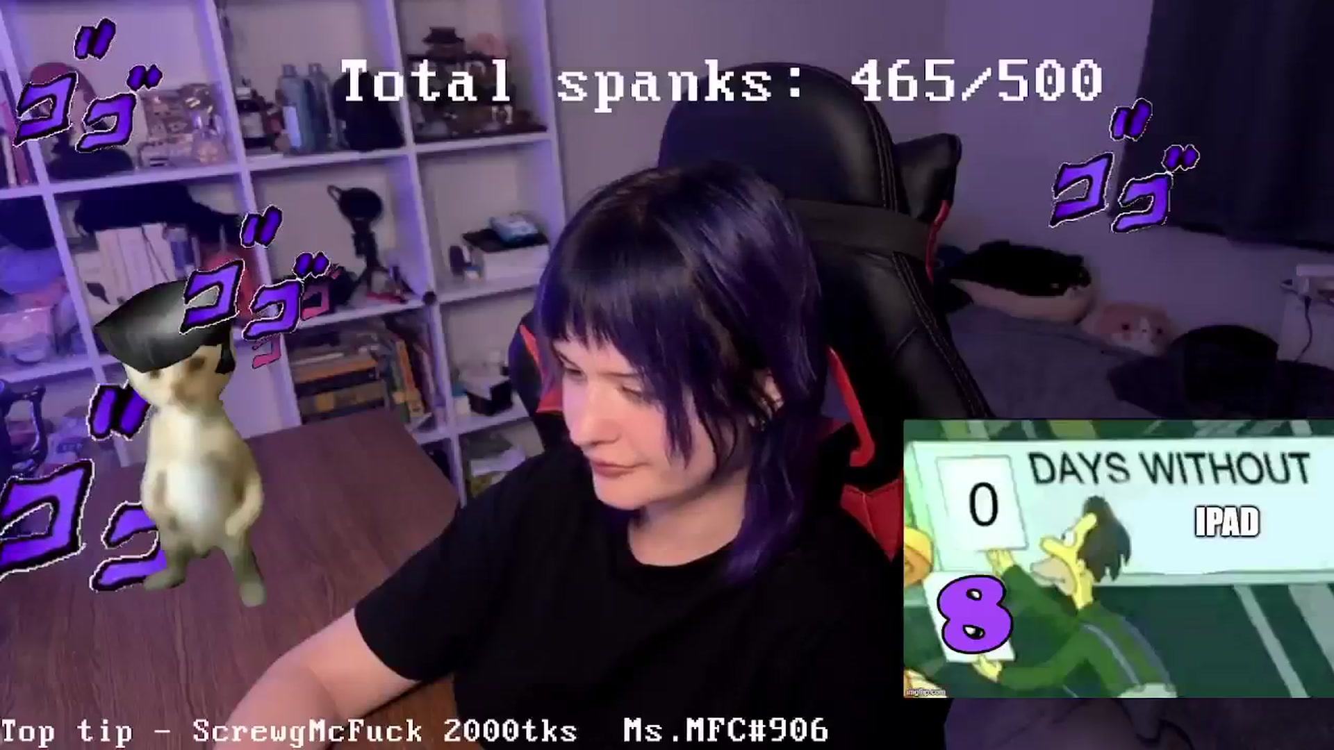 Gallery image thumbnail from AuthorityPass's myfreecams stream on, 08/24/2024, 01:47 image 18 of 20