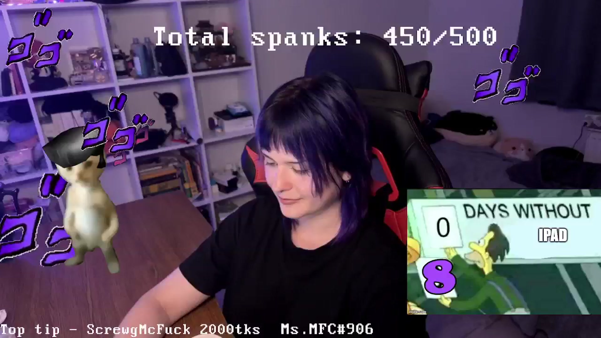 Gallery image thumbnail from AuthorityPass's myfreecams stream on, 08/24/2024, 01:47 image 7 of 20