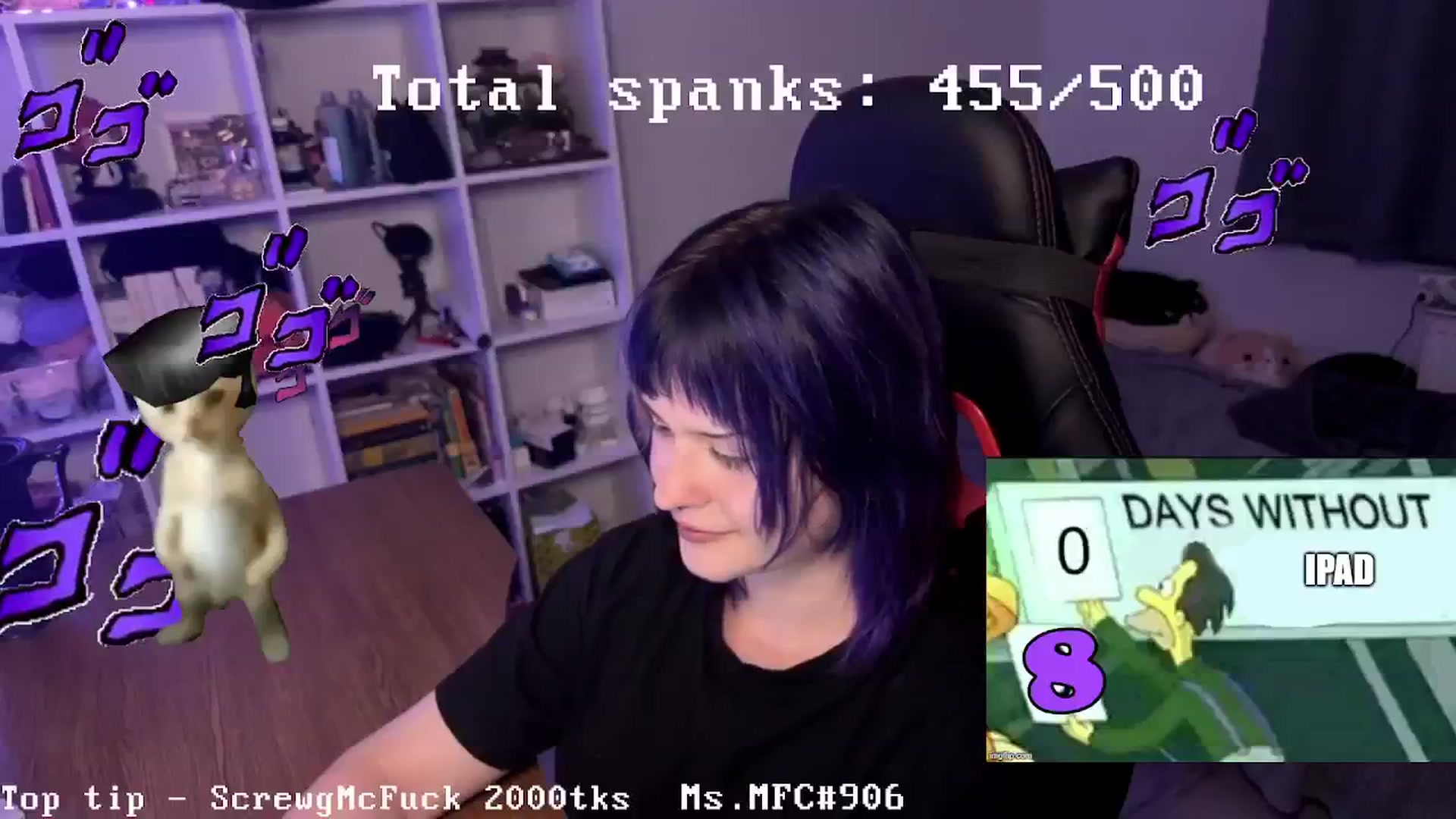 Gallery image thumbnail from AuthorityPass's myfreecams stream on, 08/24/2024, 01:47 image 11 of 20