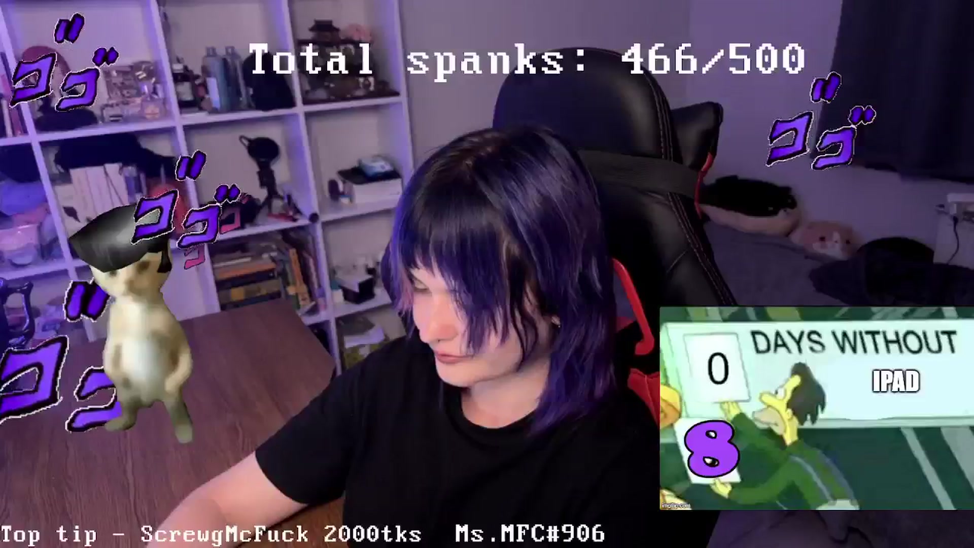 Gallery image thumbnail from AuthorityPass's myfreecams stream on, 08/24/2024, 01:47 image 20 of 20