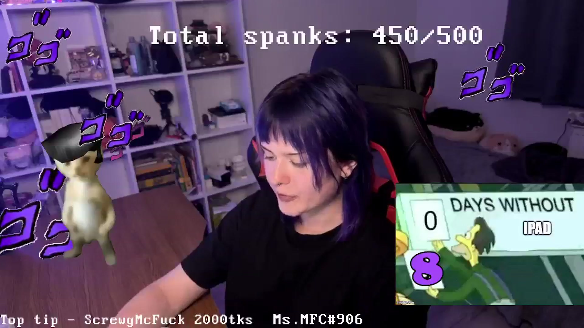 Gallery image thumbnail from AuthorityPass's myfreecams stream on, 08/24/2024, 01:47 image 5 of 20