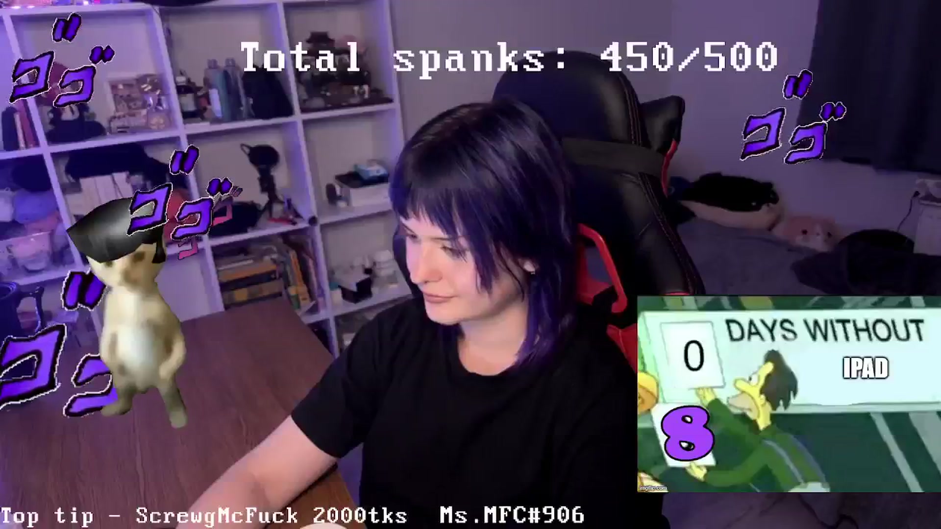 Gallery image thumbnail from AuthorityPass's myfreecams stream on, 08/24/2024, 01:47 image 8 of 20