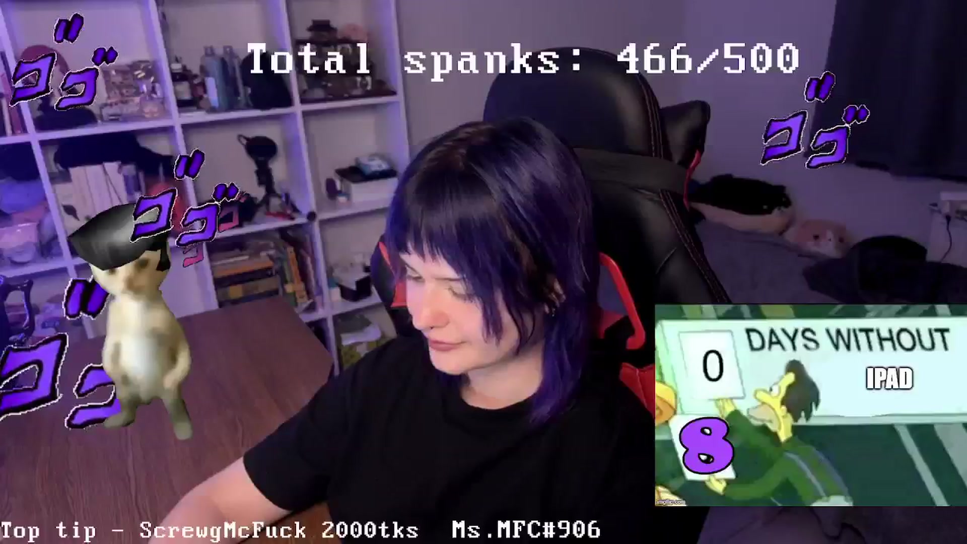 Gallery image thumbnail from AuthorityPass's myfreecams stream on, 08/24/2024, 01:47 image 19 of 20