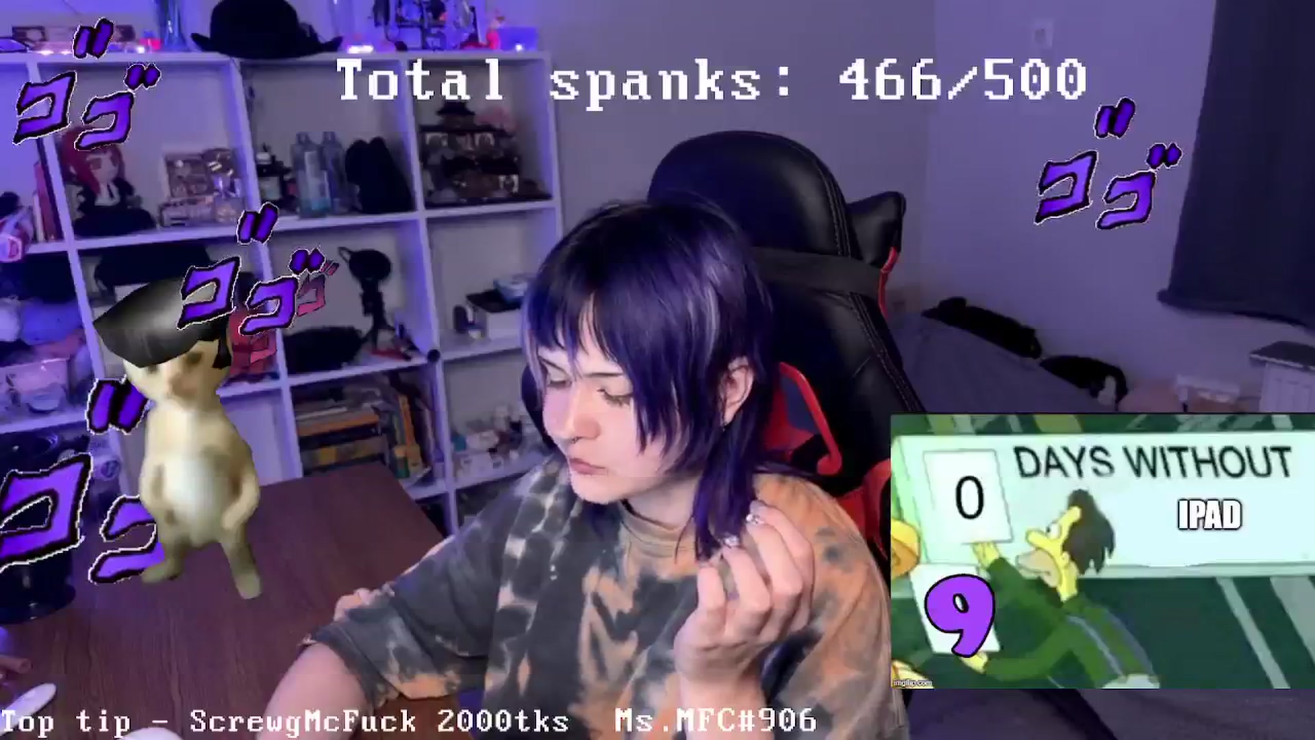 Gallery image thumbnail from AuthorityPass's myfreecams stream on, 08/25/2024, 24:12 image 20 of 20