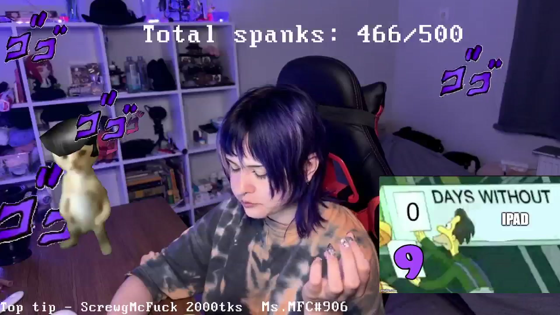 Gallery image thumbnail from AuthorityPass's myfreecams stream on, 08/25/2024, 24:12 image 6 of 20
