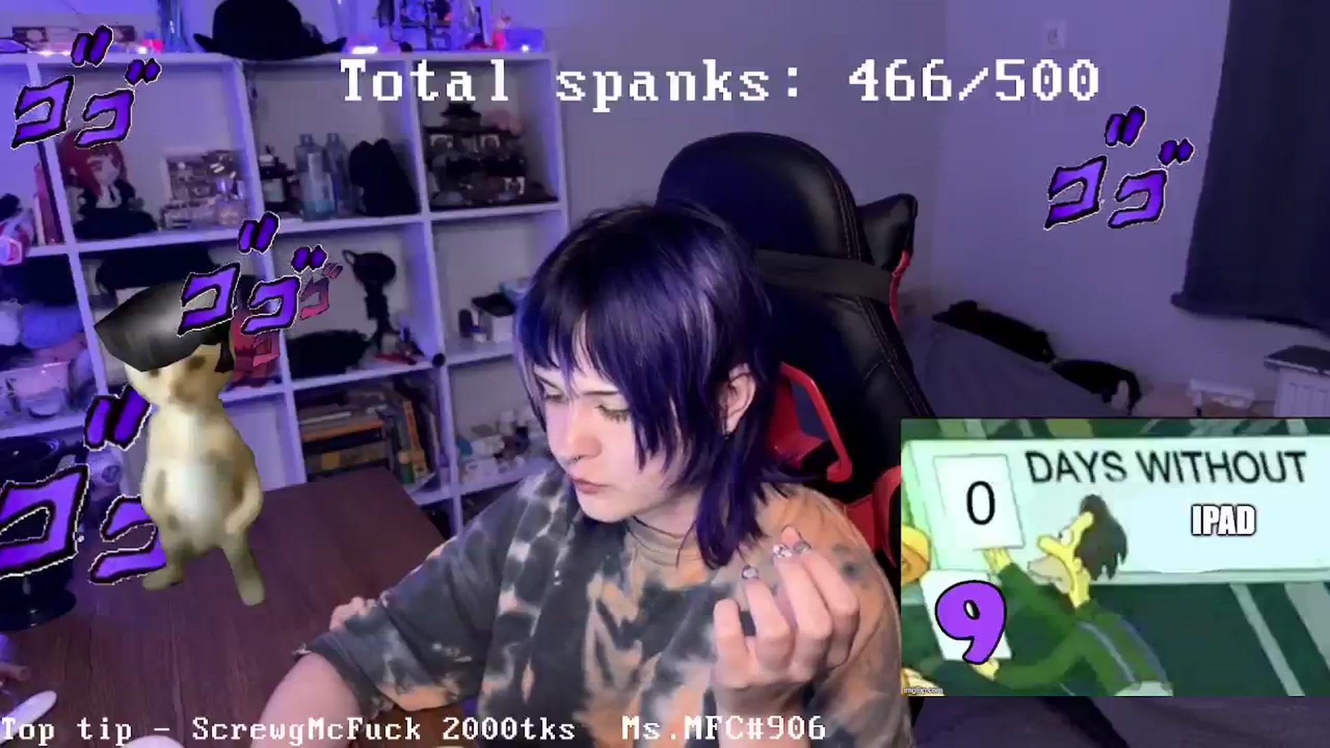 Gallery image thumbnail from AuthorityPass's myfreecams stream on, 08/25/2024, 24:12 image 8 of 20