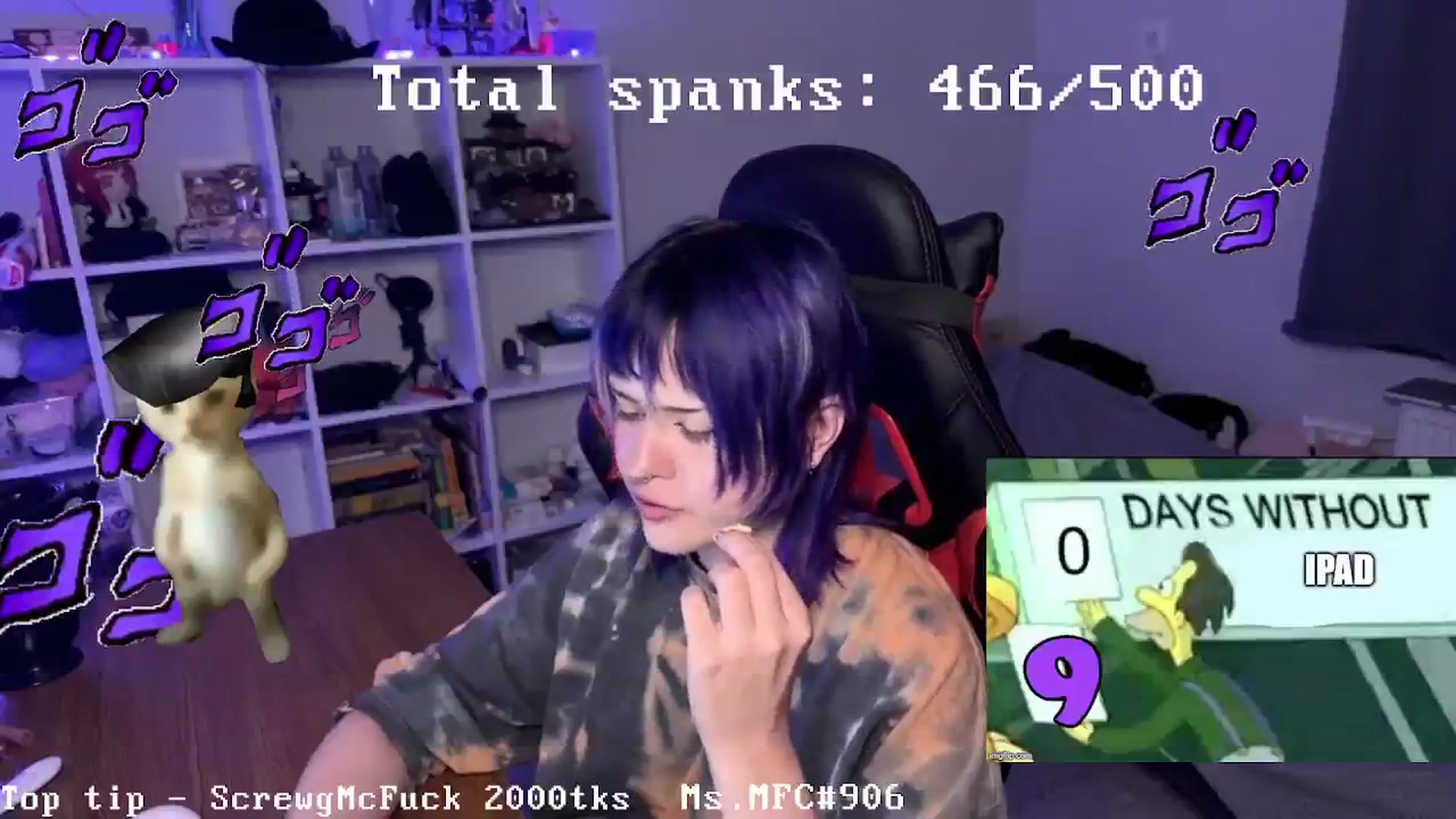 Gallery image thumbnail from AuthorityPass's myfreecams stream on, 08/25/2024, 24:12 image 18 of 20