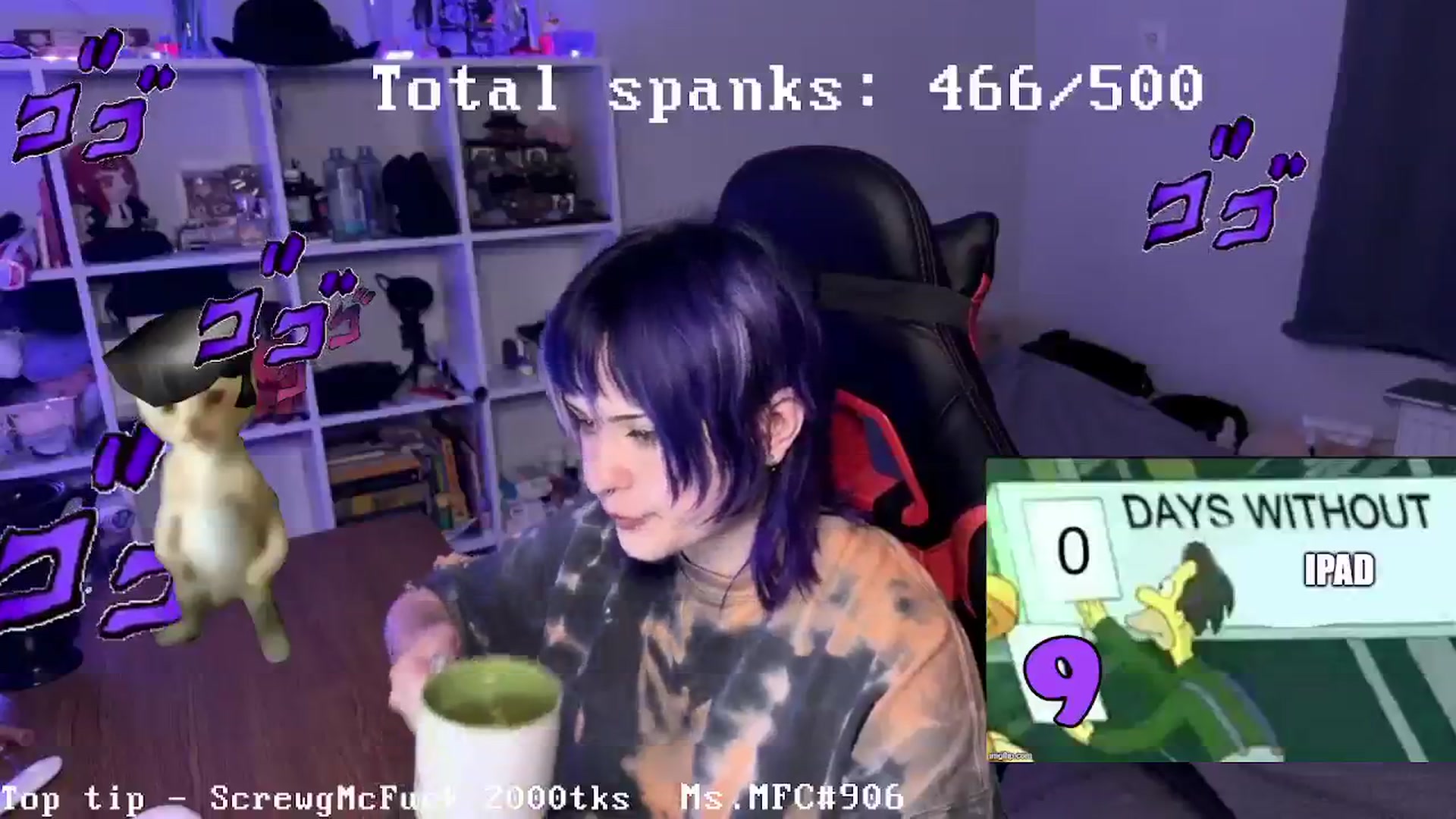 Gallery image thumbnail from AuthorityPass's myfreecams stream on, 08/25/2024, 24:12 image 2 of 20
