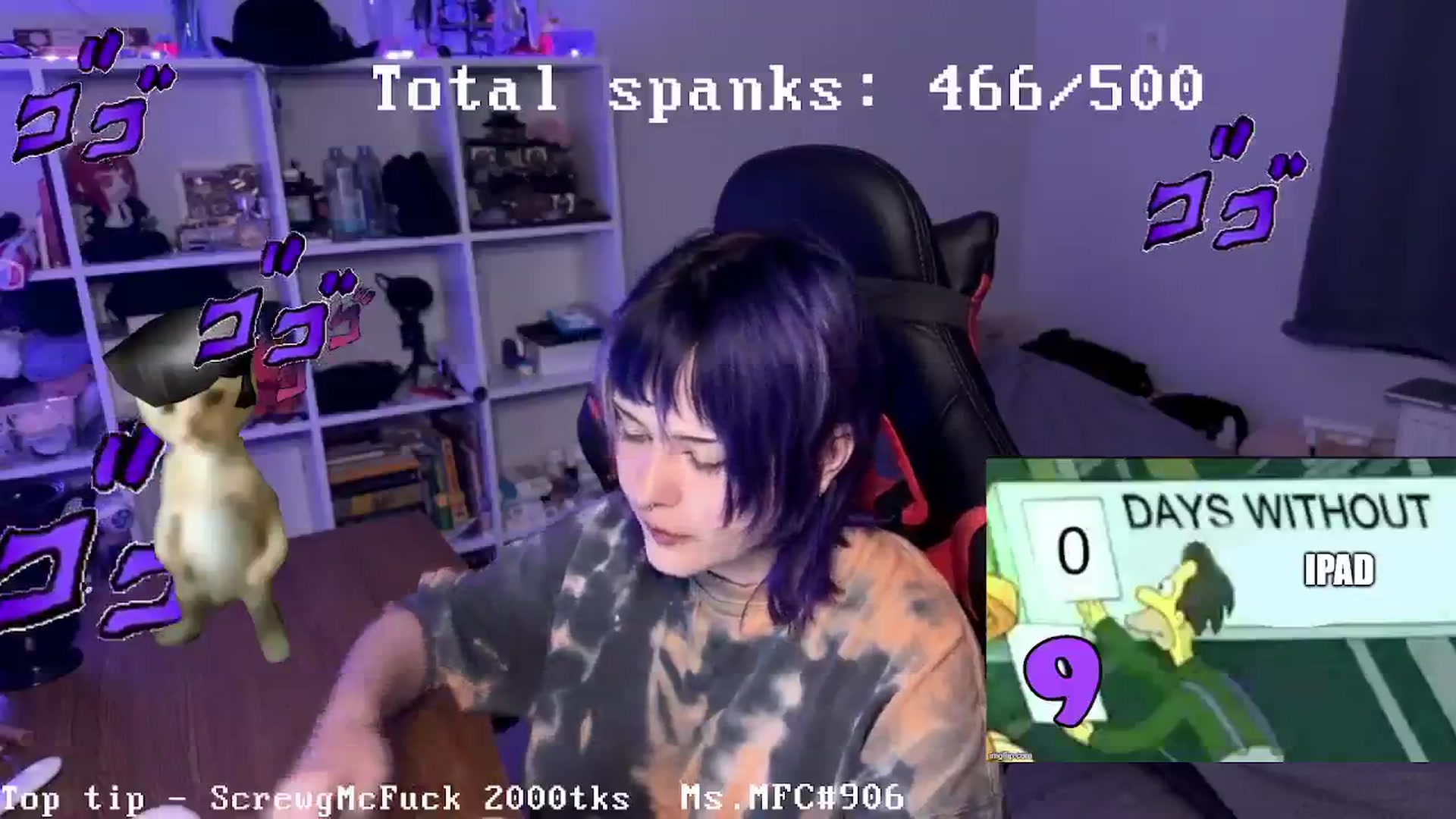 Gallery image thumbnail from AuthorityPass's myfreecams stream on, 08/25/2024, 24:12 image 9 of 20