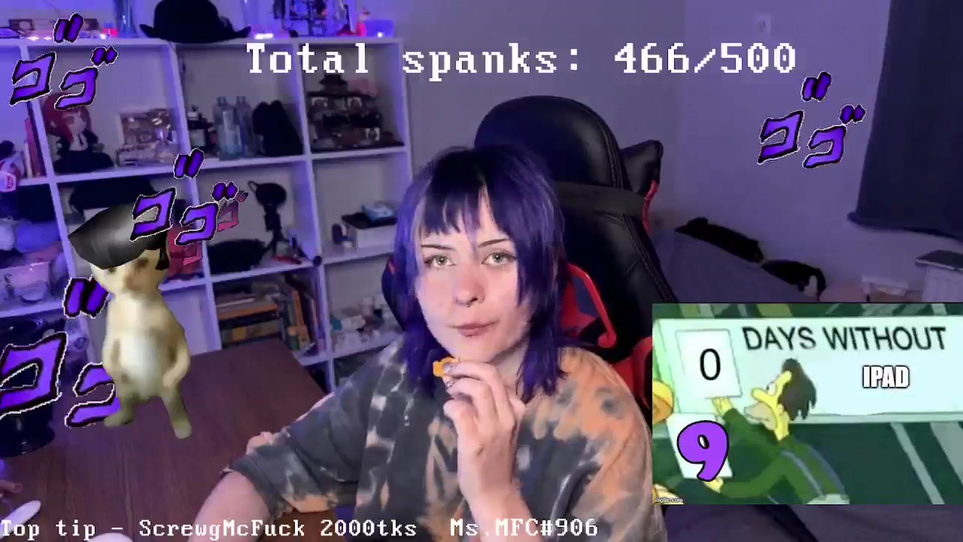 Gallery image thumbnail from AuthorityPass's myfreecams stream on, 08/25/2024, 24:12 image 19 of 20