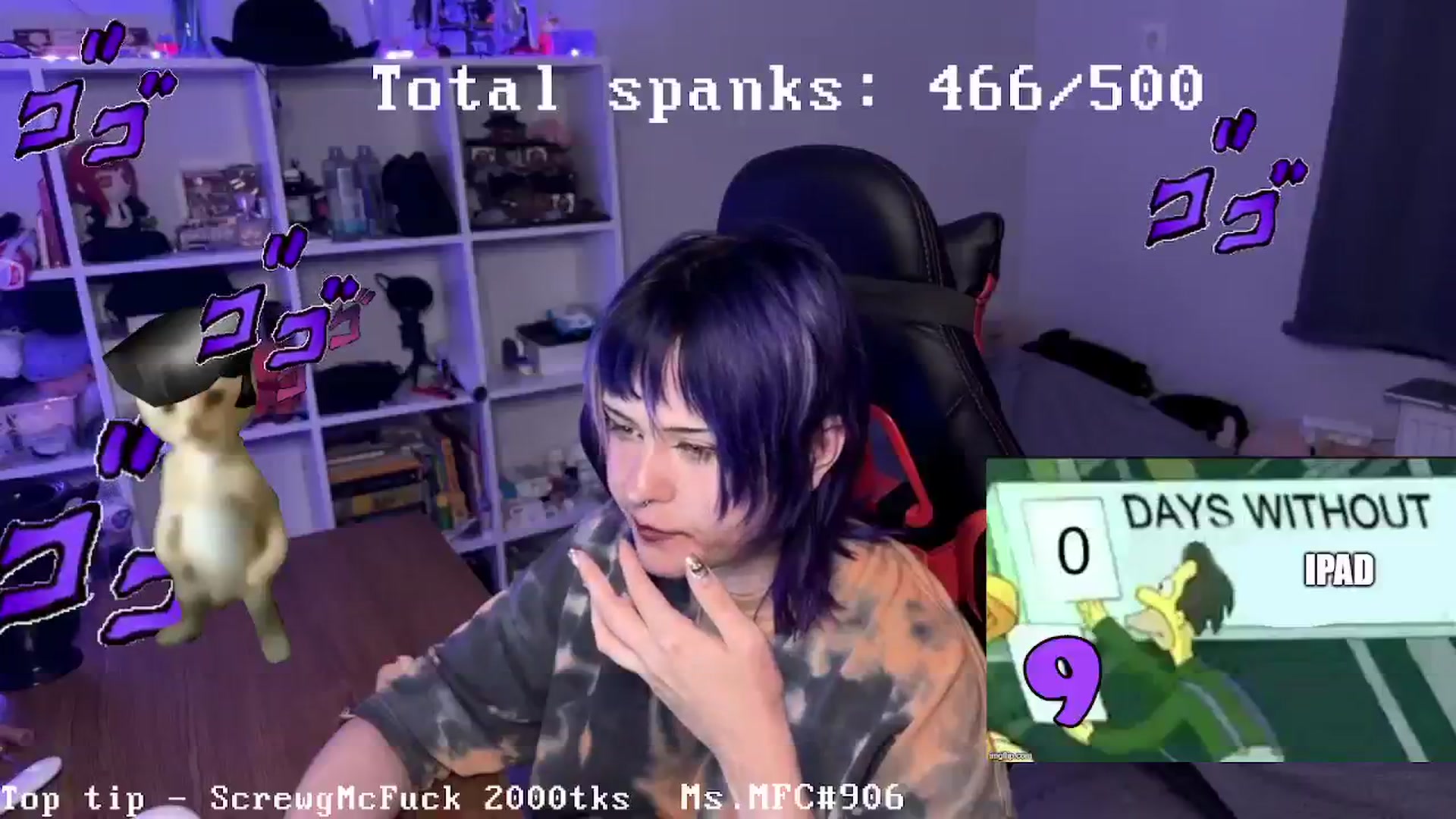Gallery image thumbnail from AuthorityPass's myfreecams stream on, 08/25/2024, 24:12 image 12 of 20