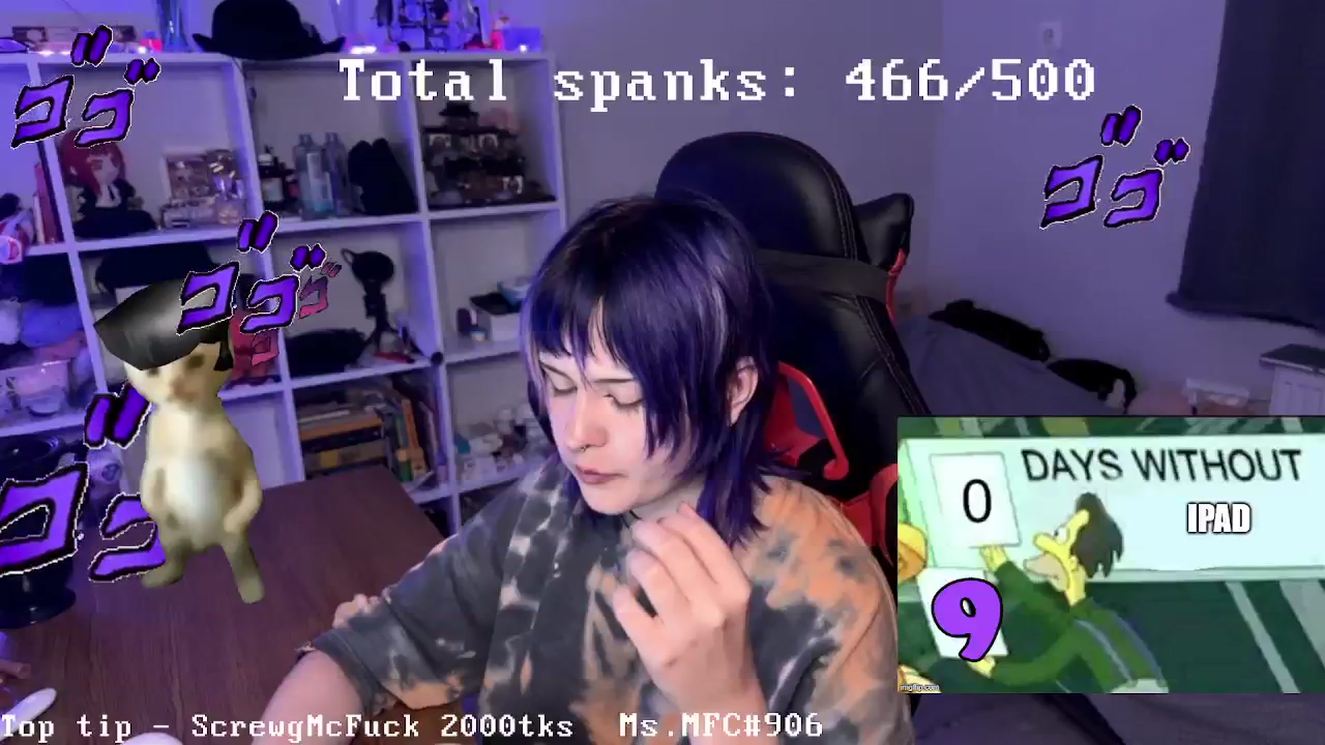 Gallery image thumbnail from AuthorityPass's myfreecams stream on, 08/25/2024, 24:12 image 4 of 20