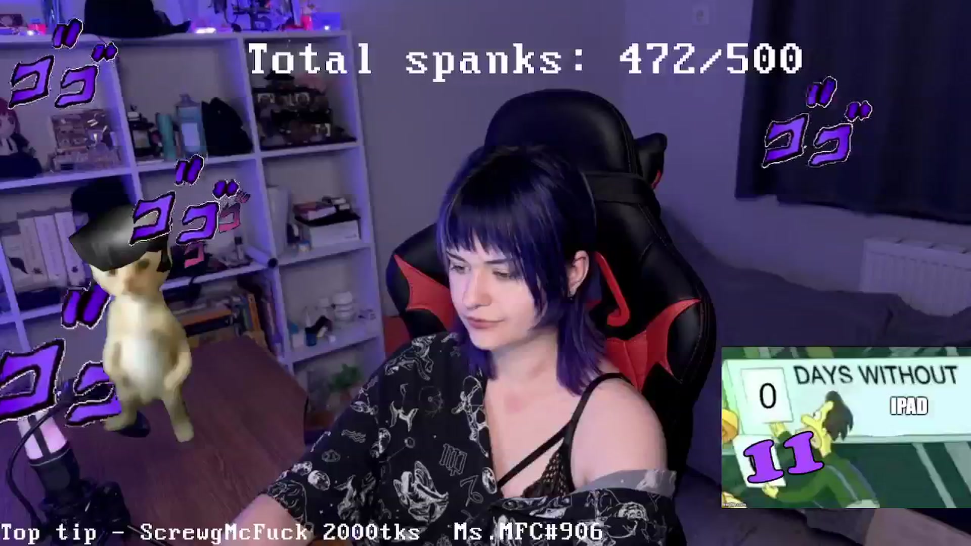 Gallery image thumbnail from AuthorityPass's myfreecams stream on, 09/03/2024, 01:20 image 20 of 20