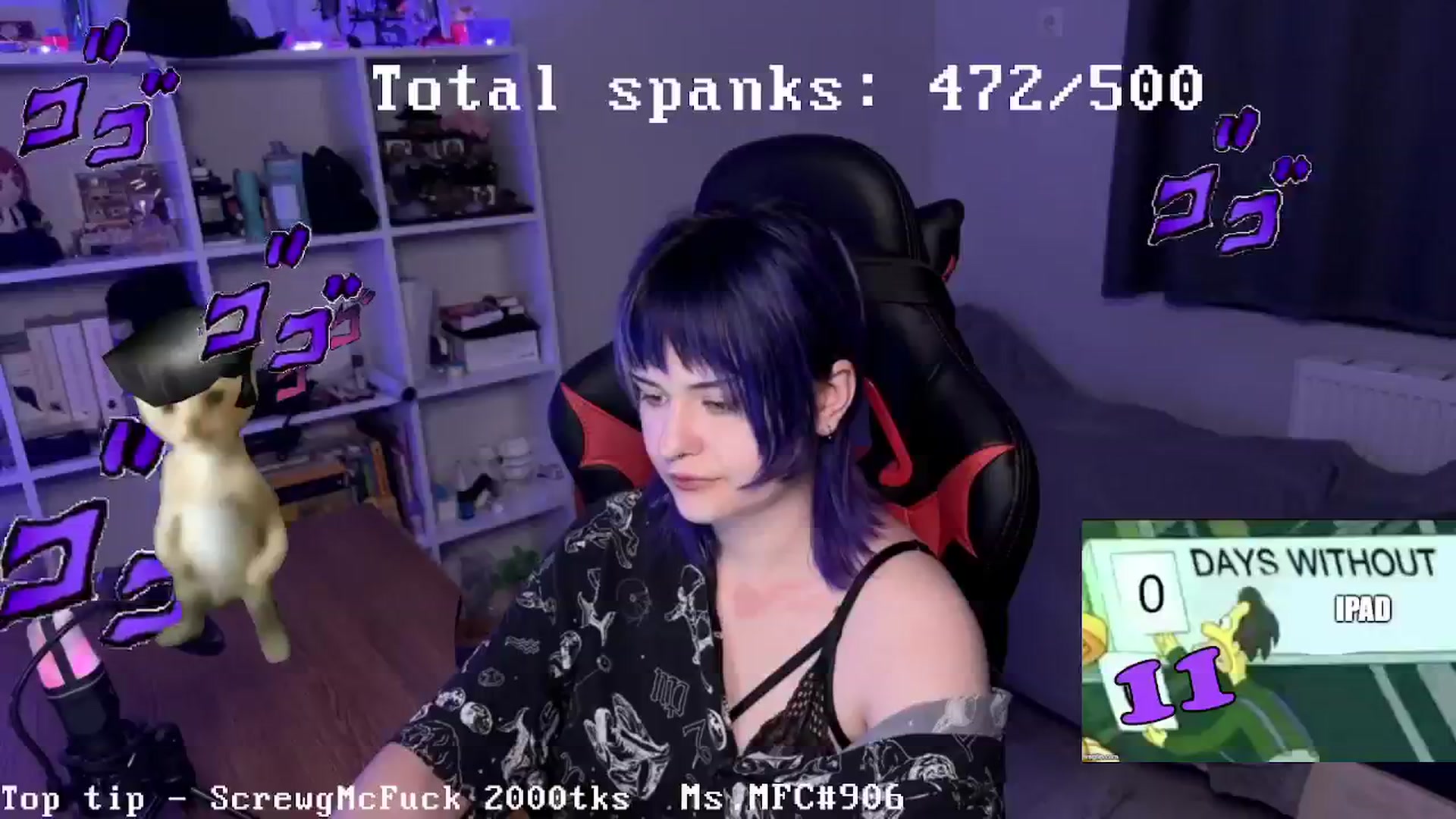 Gallery image thumbnail from AuthorityPass's myfreecams stream on, 09/03/2024, 01:20 image 17 of 20