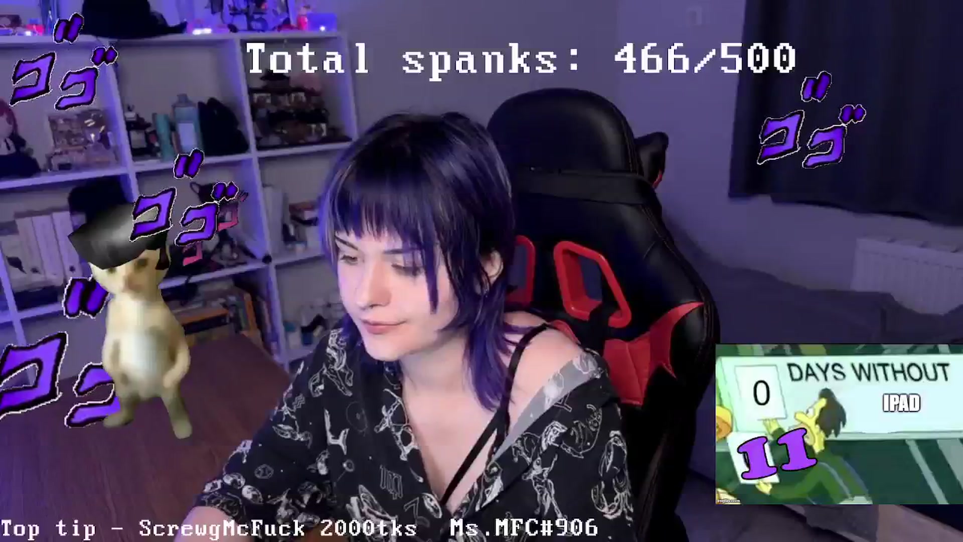 Gallery image thumbnail from AuthorityPass's myfreecams stream on, 09/03/2024, 01:20 image 2 of 20