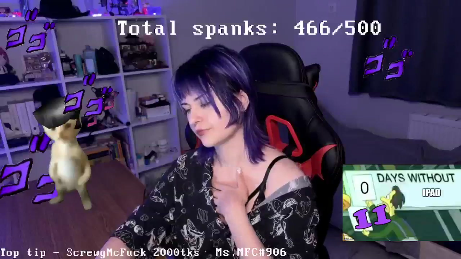 Gallery image thumbnail from AuthorityPass's myfreecams stream on, 09/03/2024, 01:20 image 3 of 20