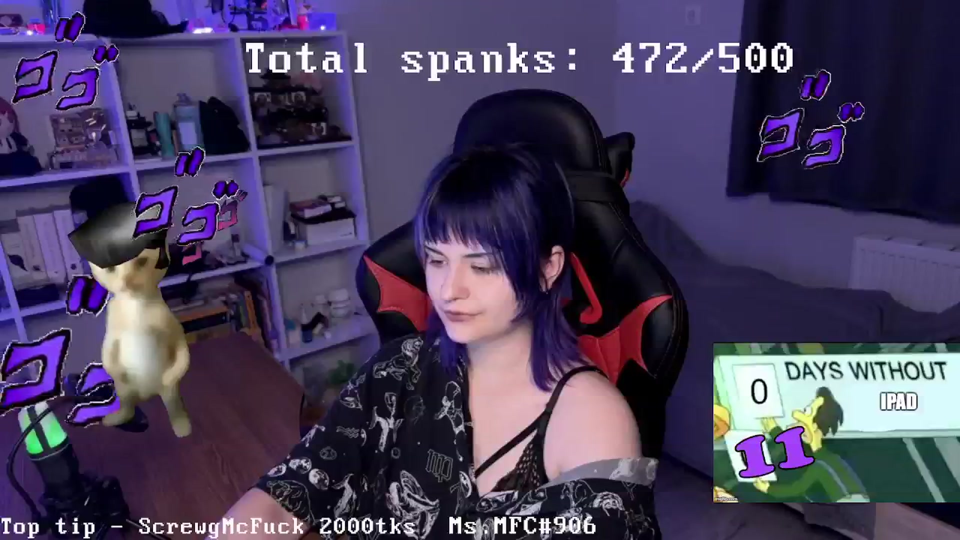 Gallery image thumbnail from AuthorityPass's myfreecams stream on, 09/03/2024, 01:20 image 15 of 20