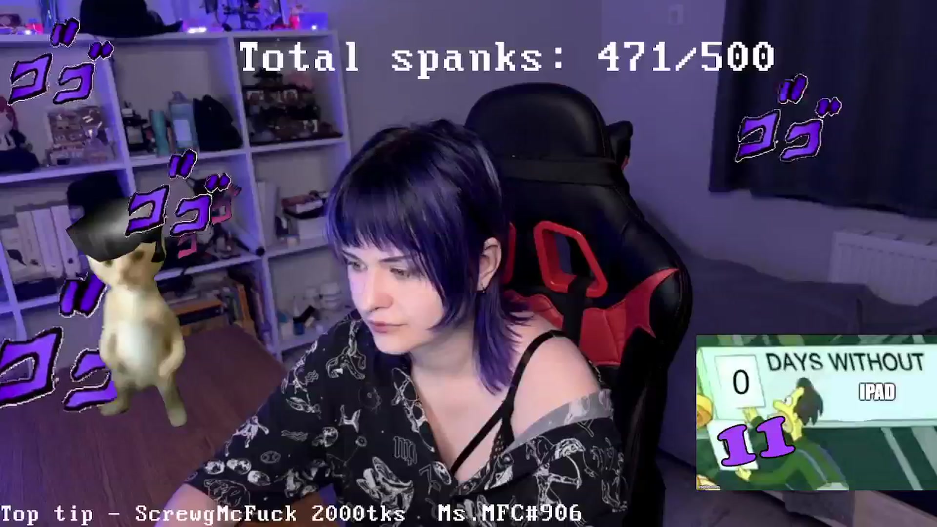 Gallery image thumbnail from AuthorityPass's myfreecams stream on, 09/03/2024, 01:20 image 8 of 20